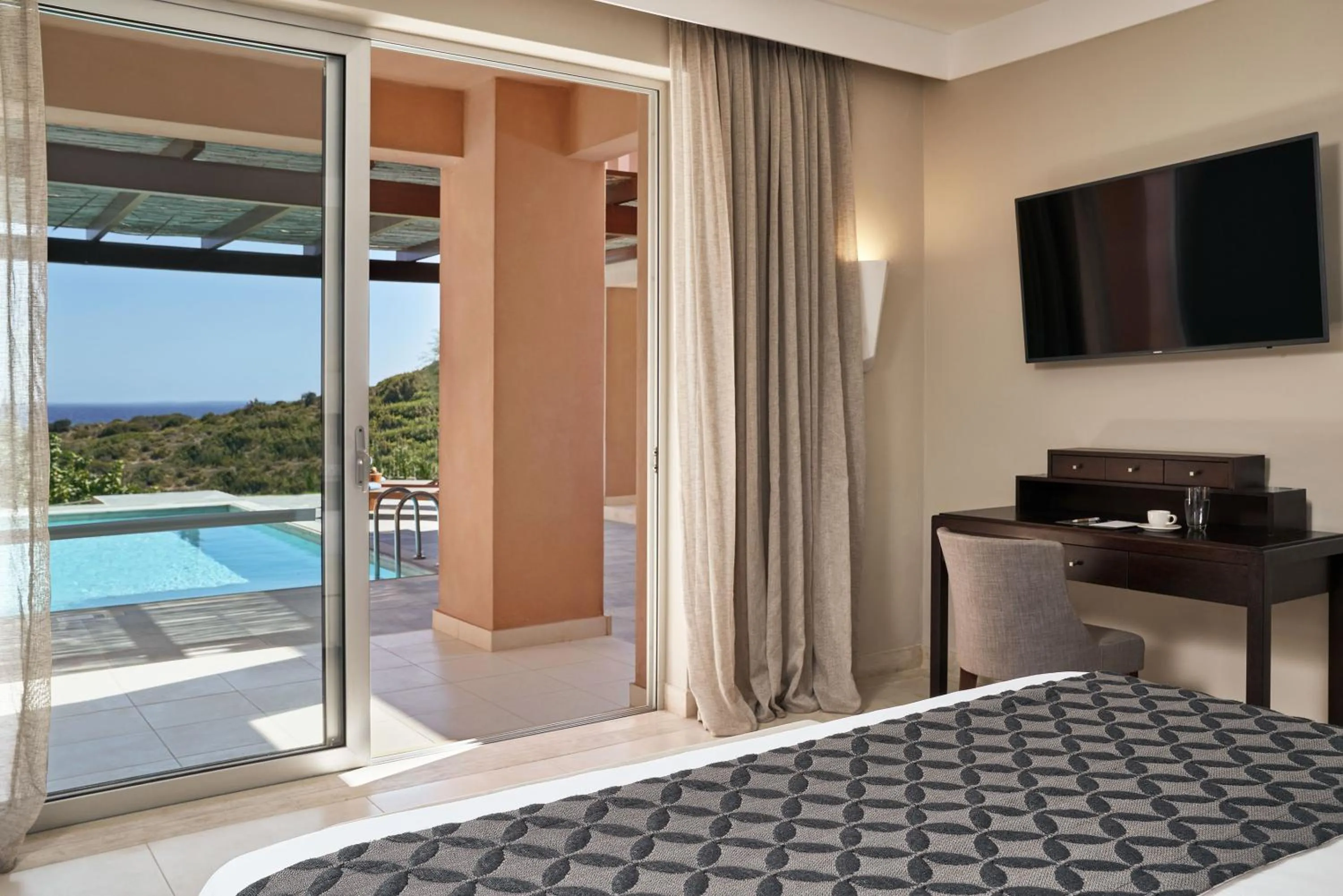 Pool view in Atlantica Belvedere Resort - Adults Only