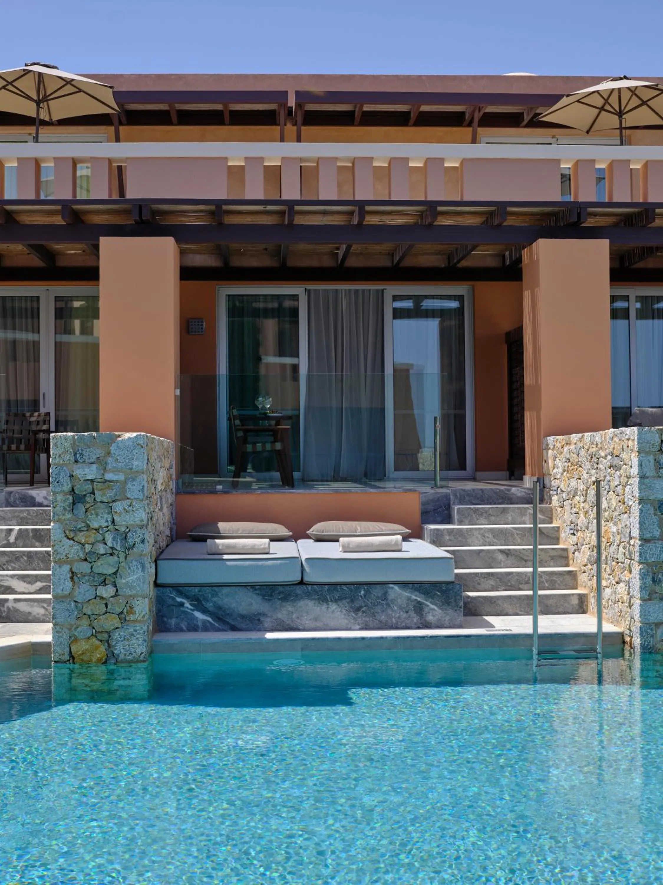 Pool view in Atlantica Belvedere Resort - Adults Only