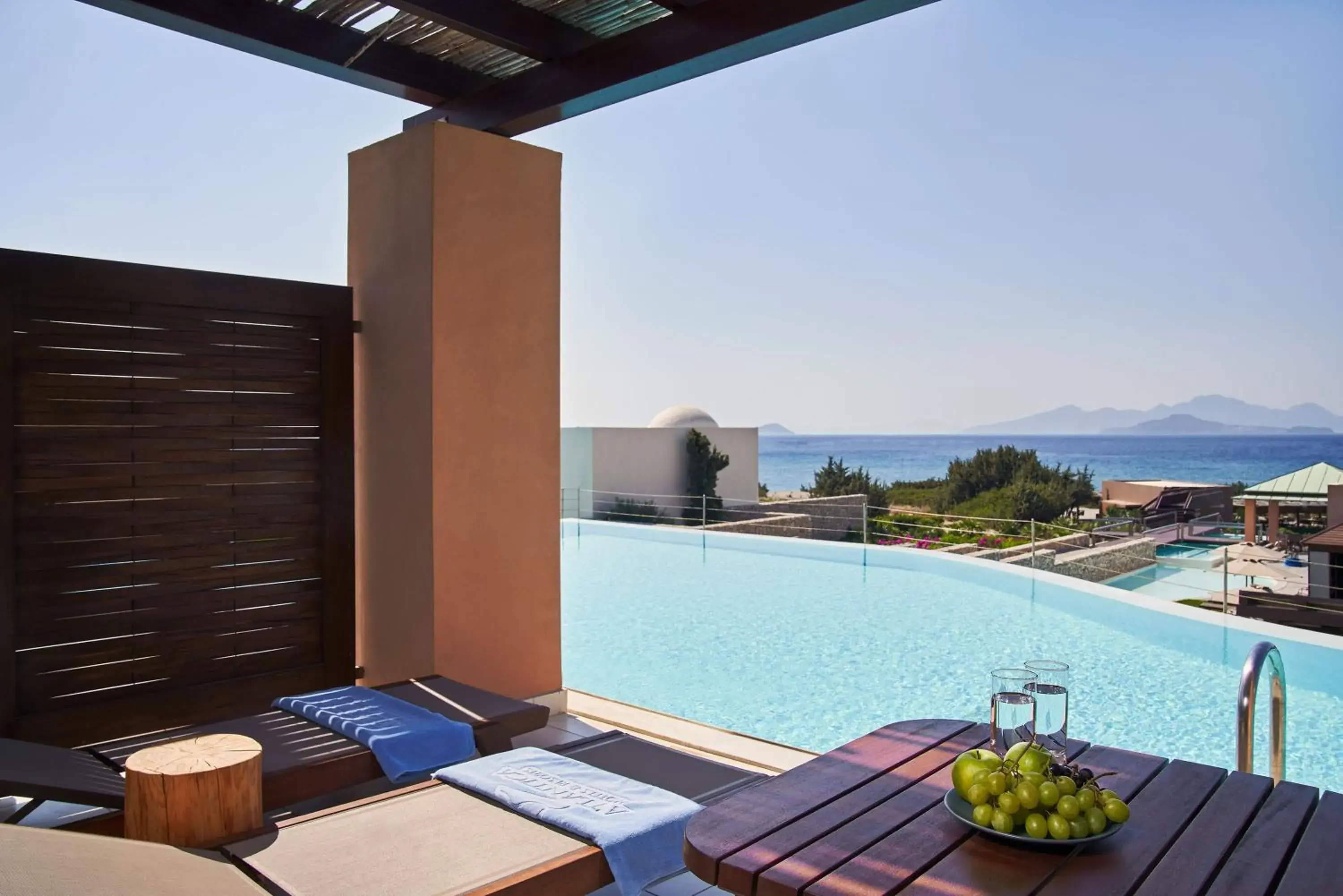 Pool view in Atlantica Belvedere Resort - Adults Only Pool view in Atlantica Belvedere Resort - Adults Only