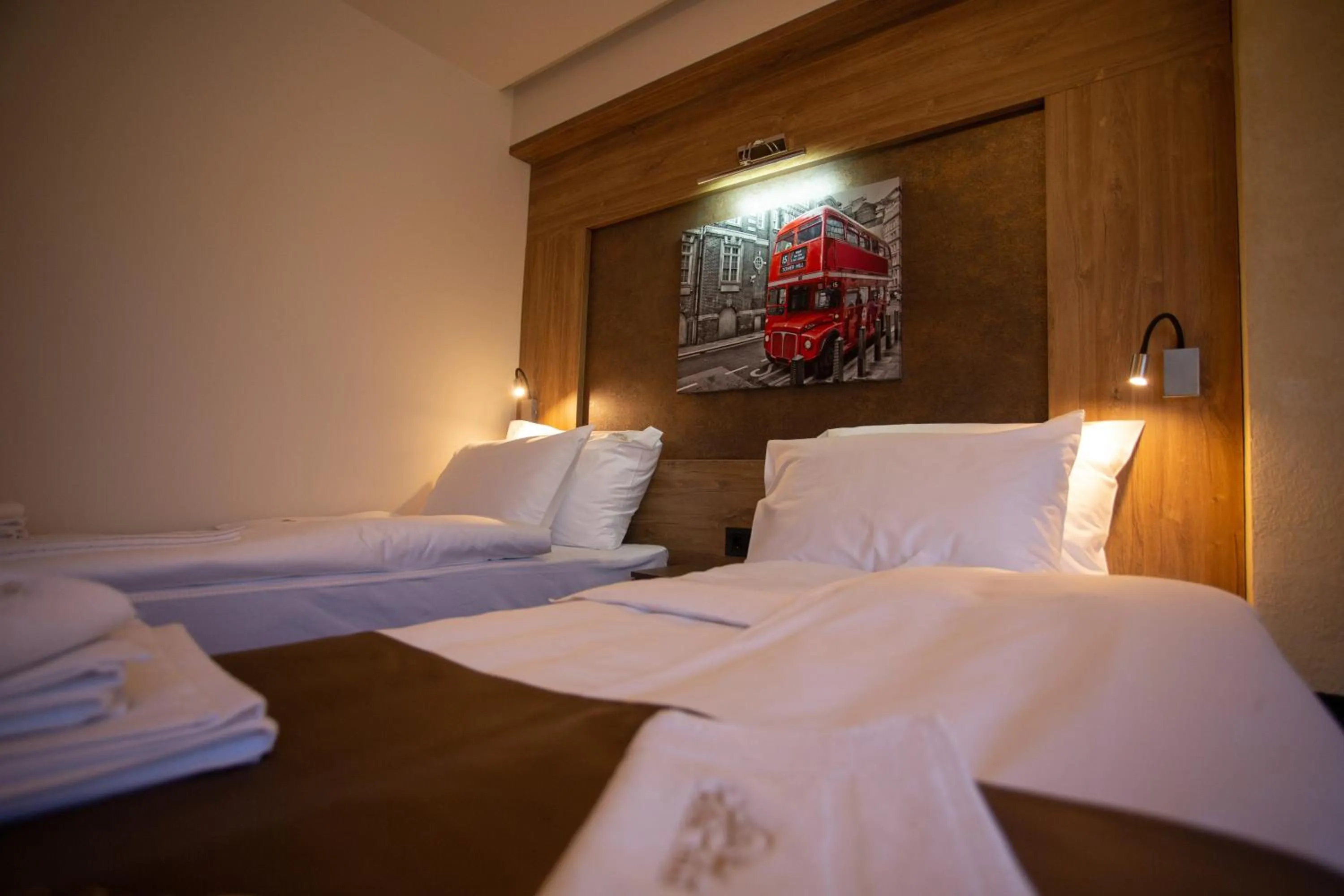 Bed in Hotel Vrbak ND