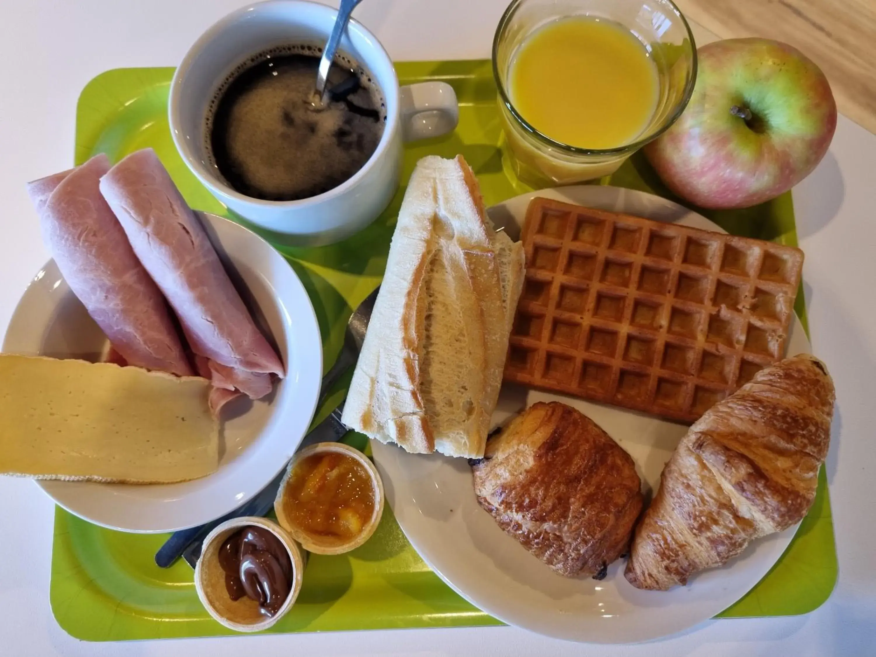 Breakfast in ibis budget Clermont Ferrand Sud Breakfast in ibis budget Clermont Ferrand Sud