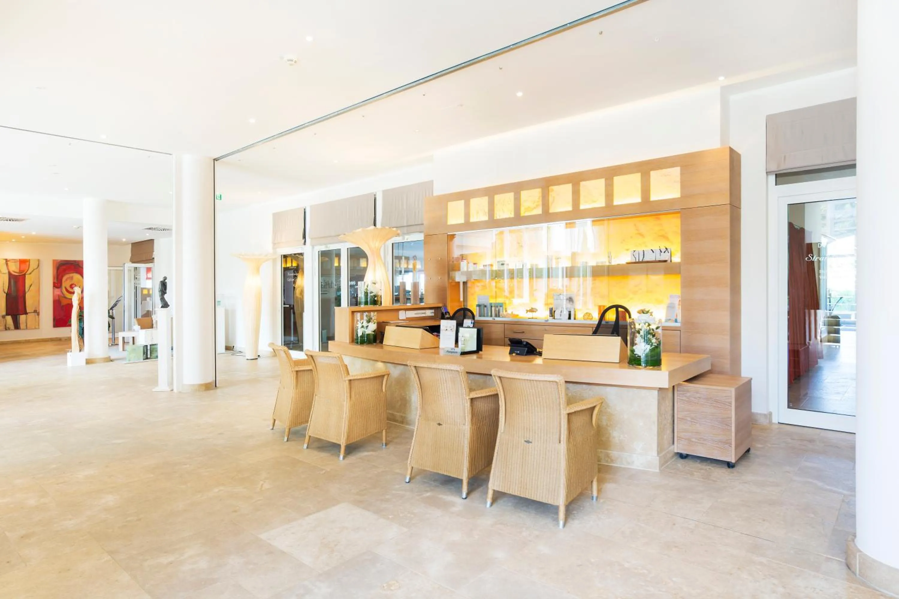 Spa and wellness centre/facilities in Strandhotel Dünenmeer - Adults only