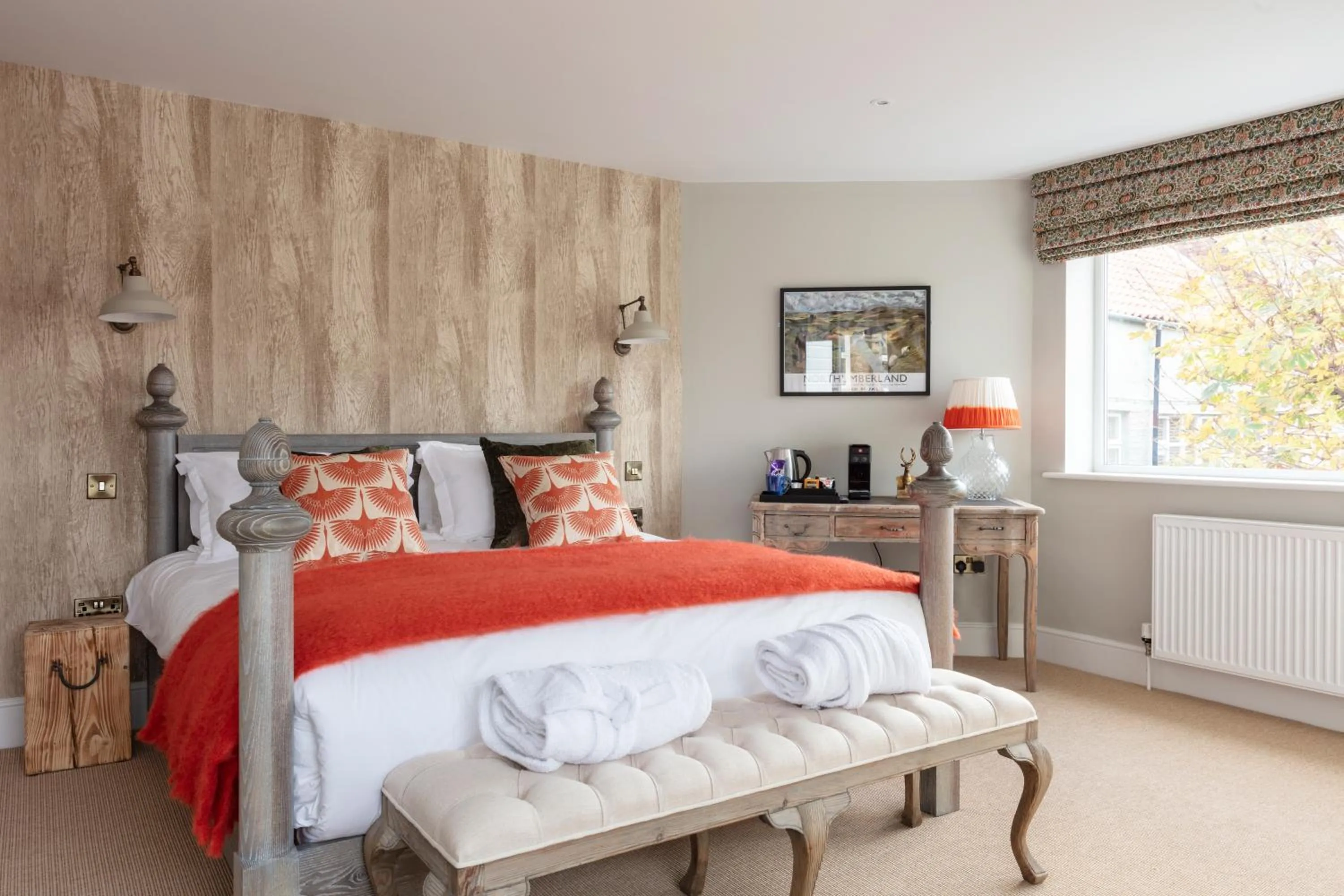 Bed in The Whittling House