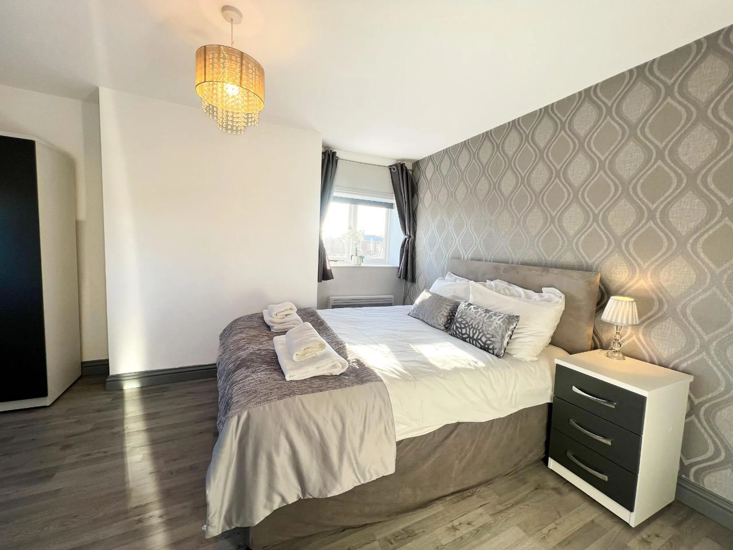 Bedroom in The Quayside Apartment Hotel