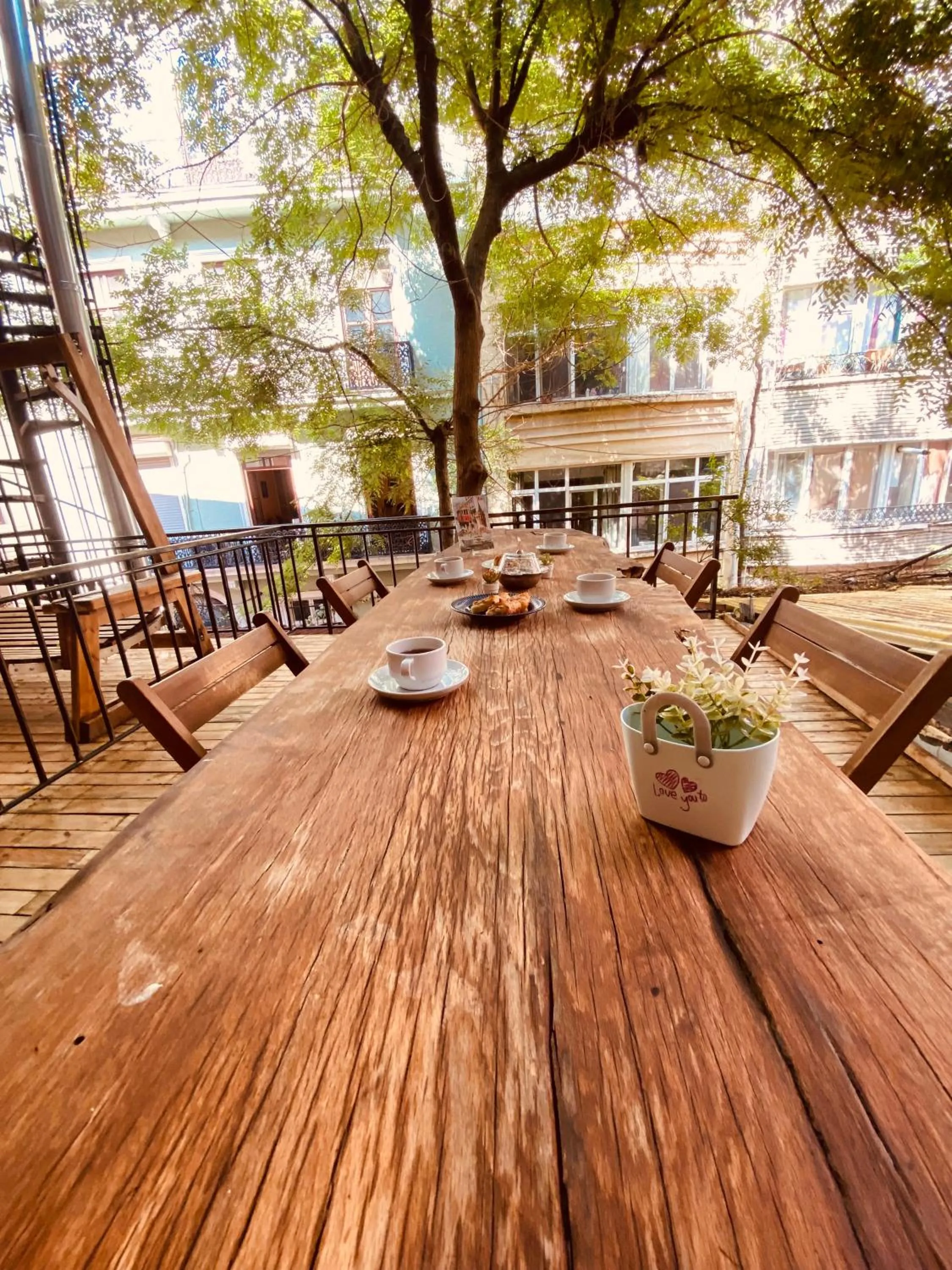 Balcony/Terrace in GANJ Hotel