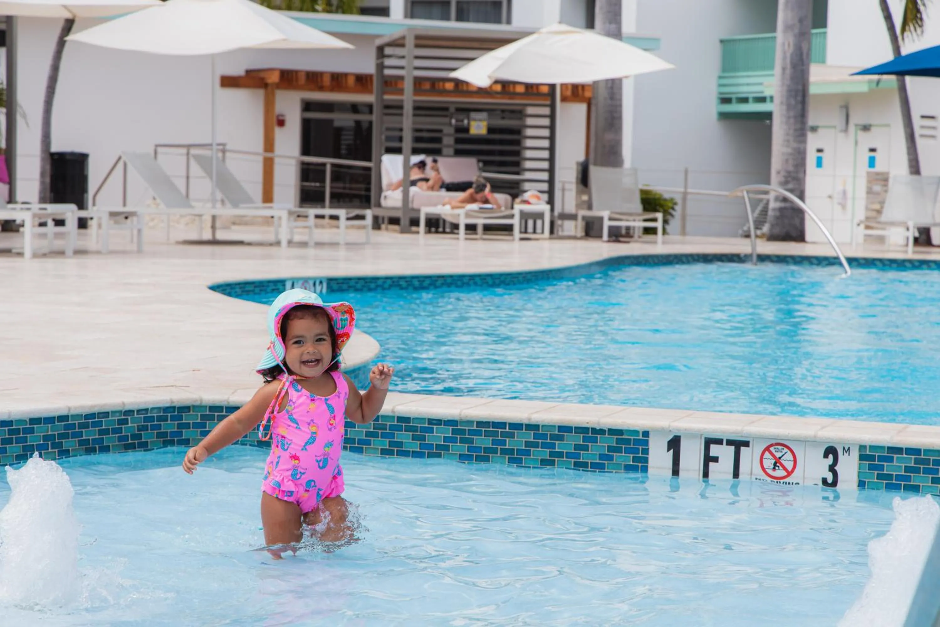 Swimming pool in The Mill Resort and Suites