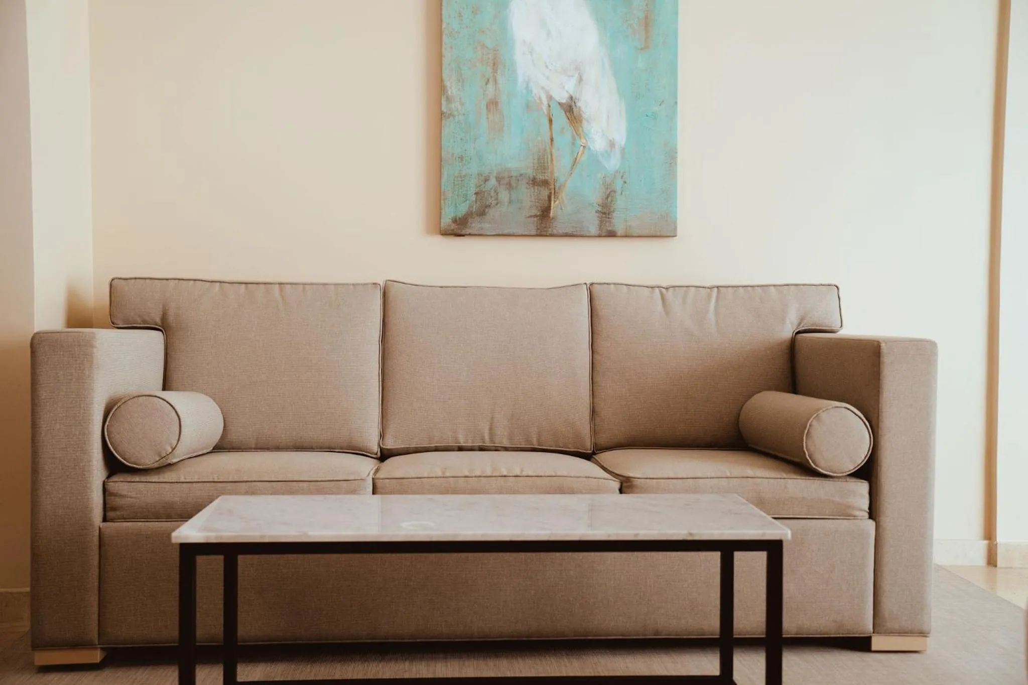 Bed in The Mill Resort and Suites