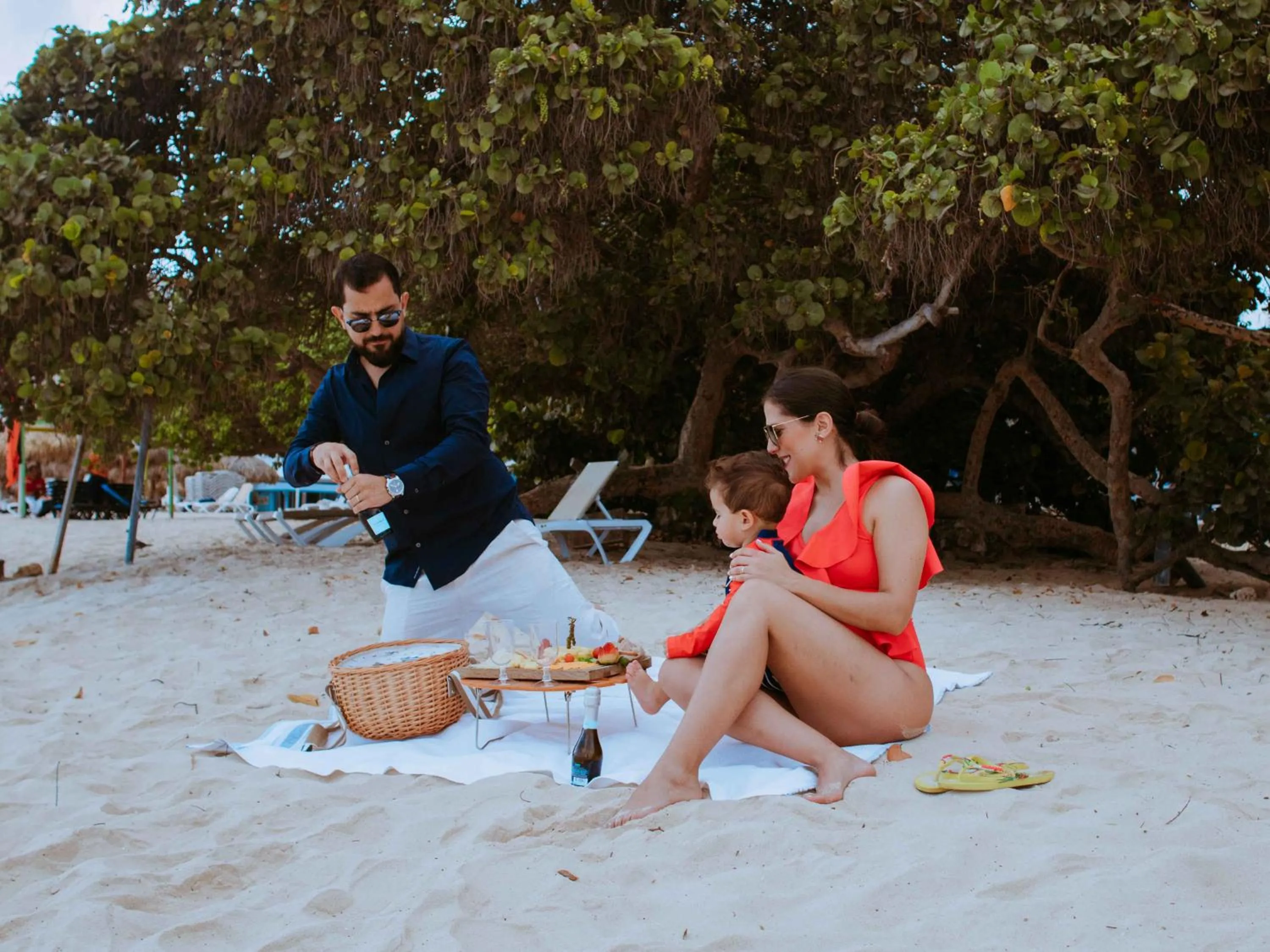 People in The Mill Resort and Suites