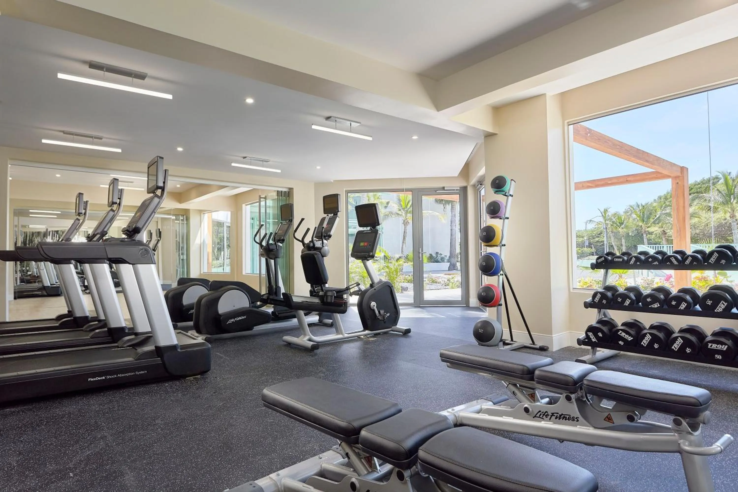 Fitness centre/facilities in The Mill Resort and Suites