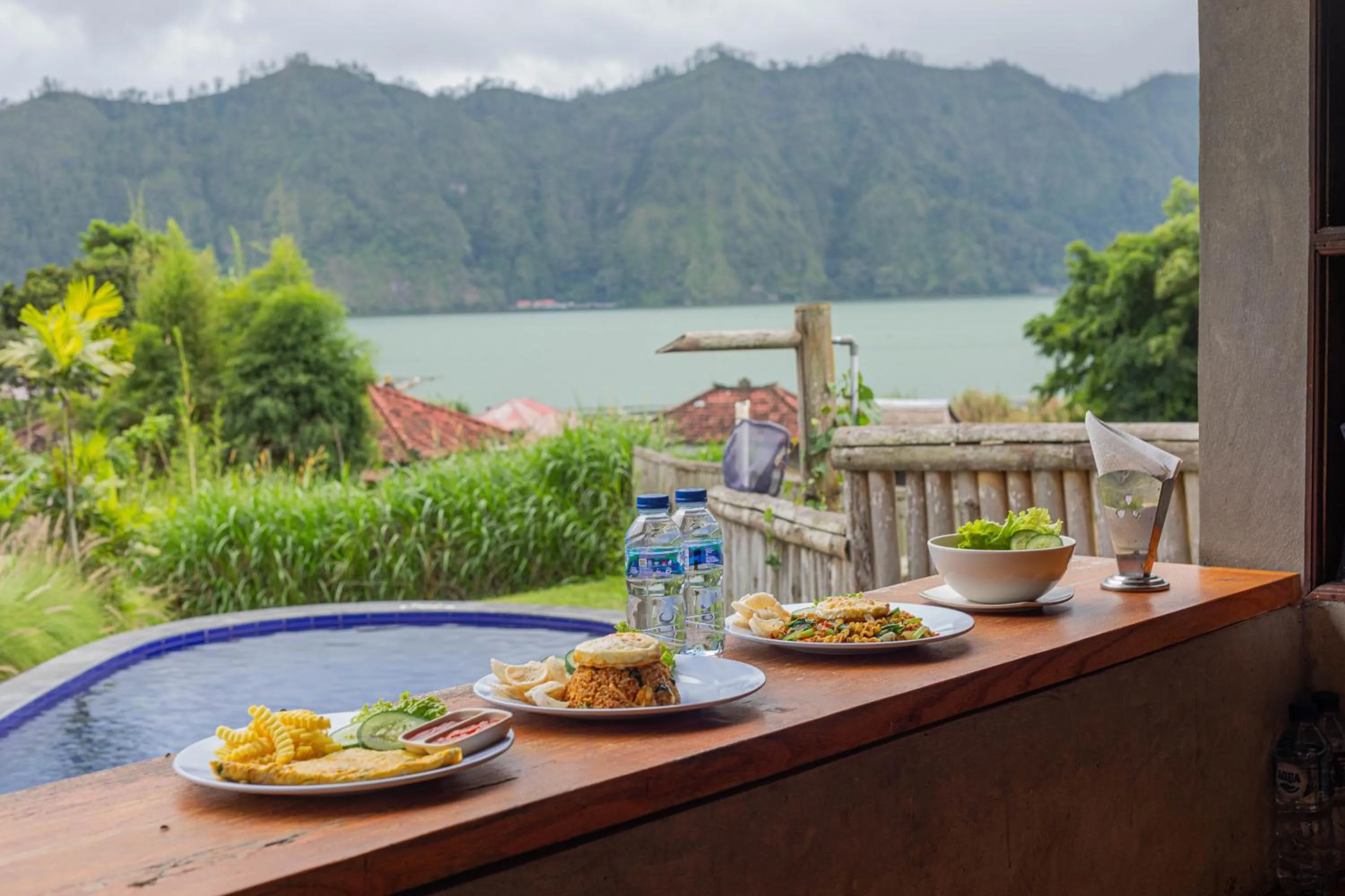 Food and drinks in Cabana Bali Villa