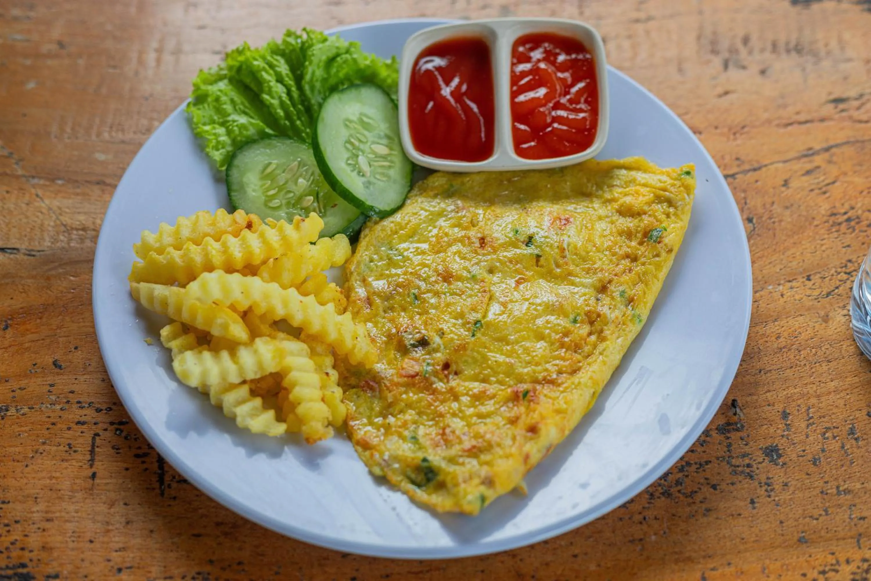 Breakfast in Cabana Bali Villa
