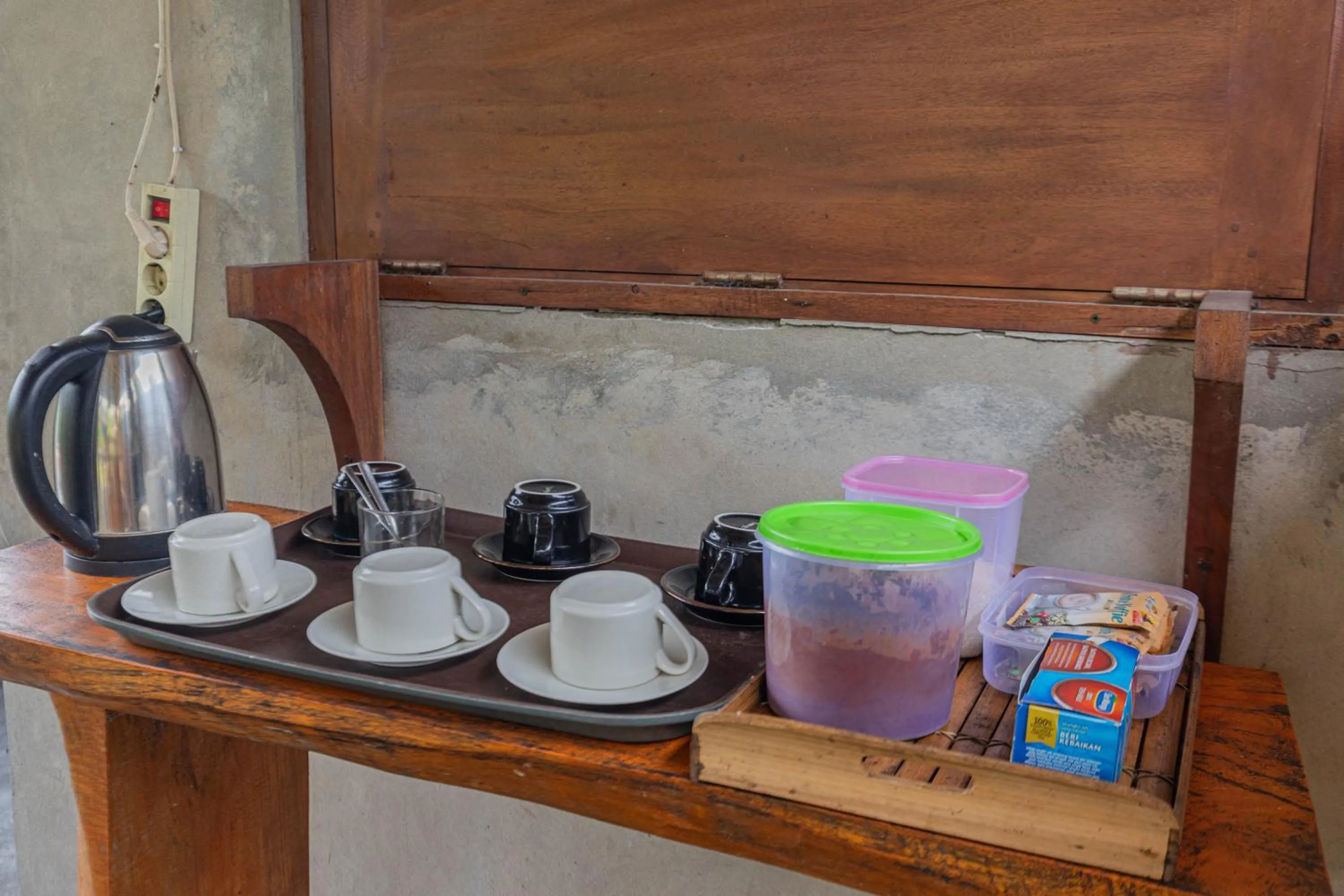 Coffee/tea facilities in Cabana Bali Villa