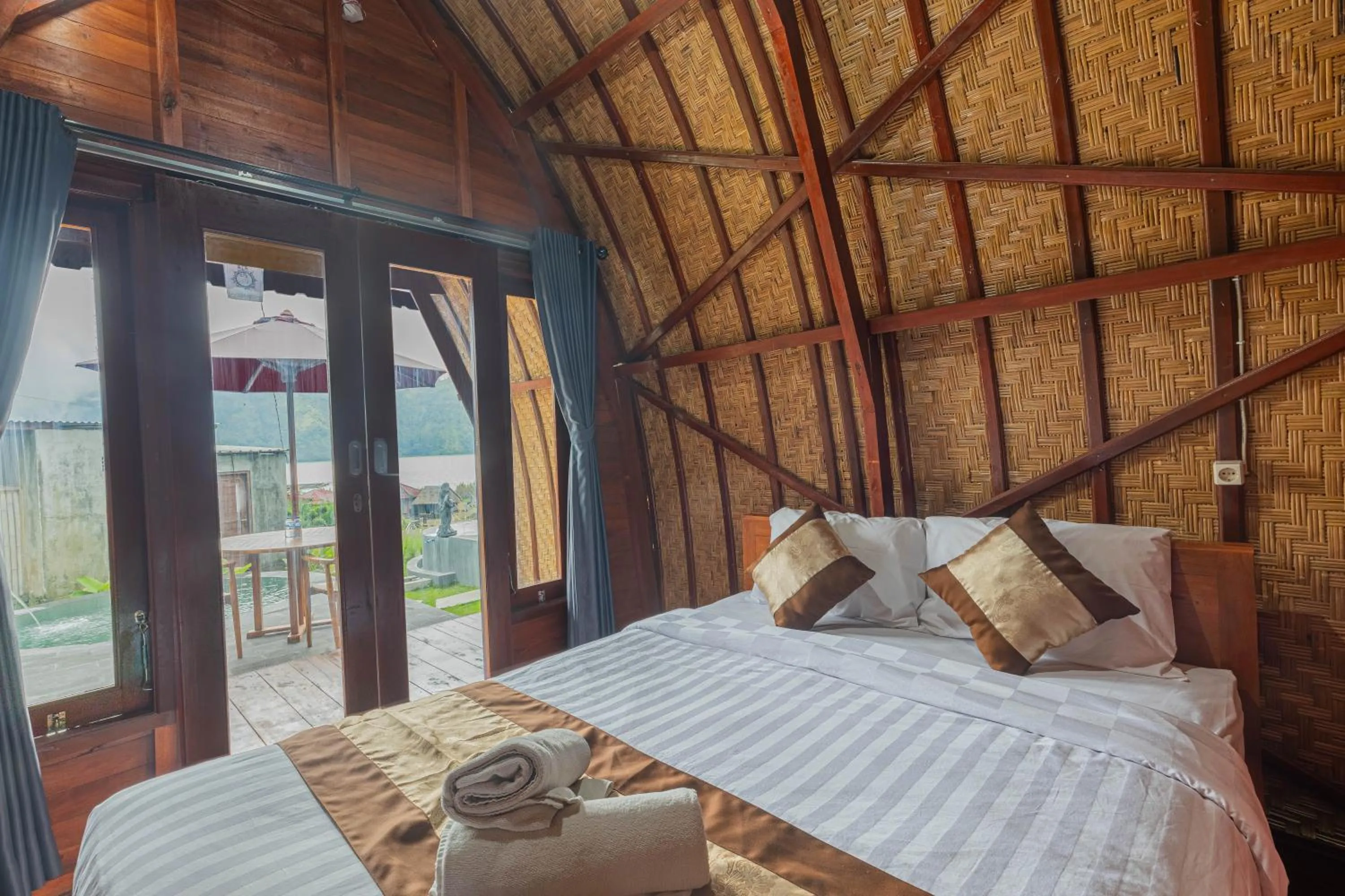 Bedroom, Bed in Cabana Bali Villa