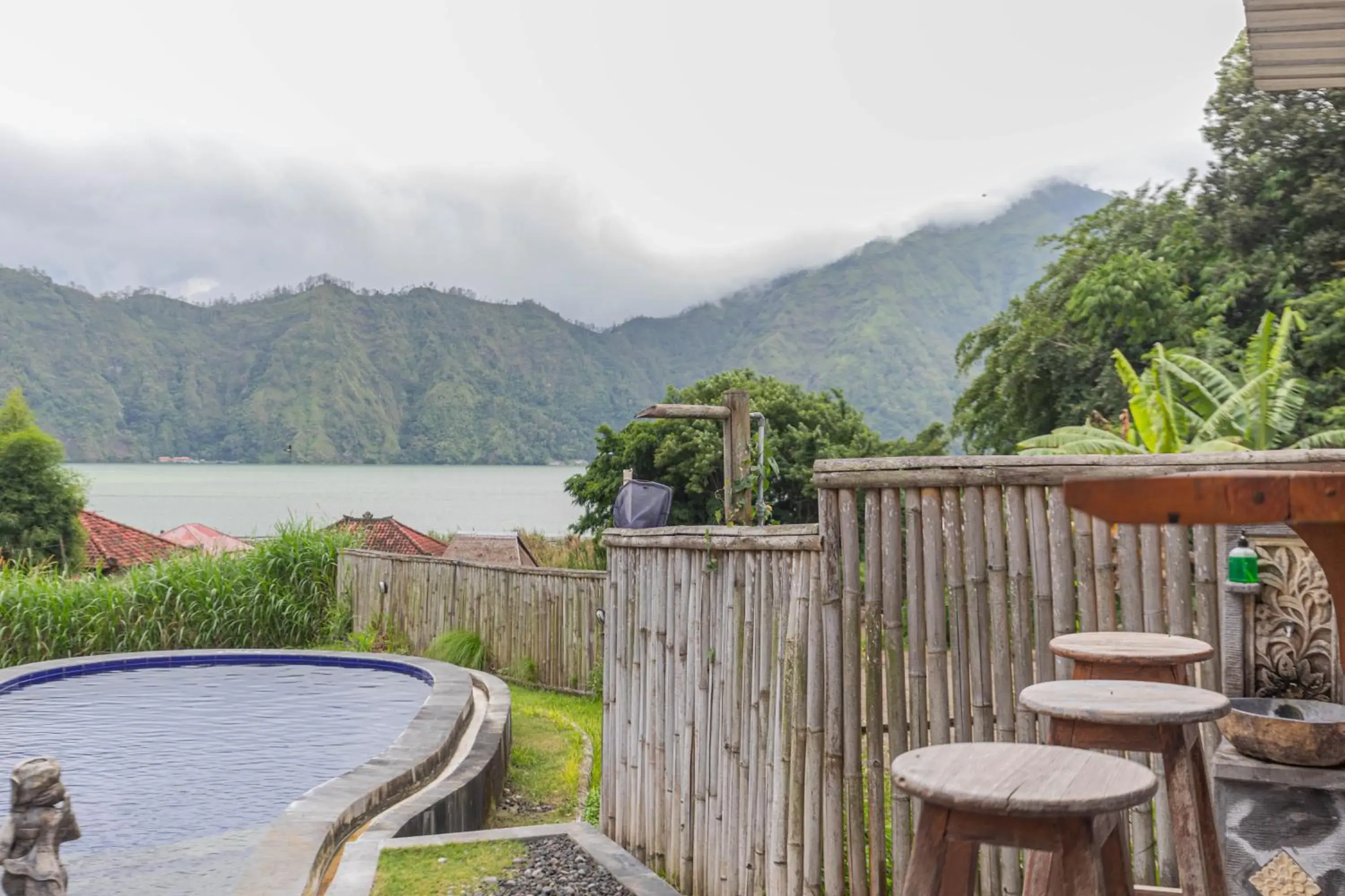 Lake view in Cabana Bali Villa Lake view in Cabana Bali Villa
