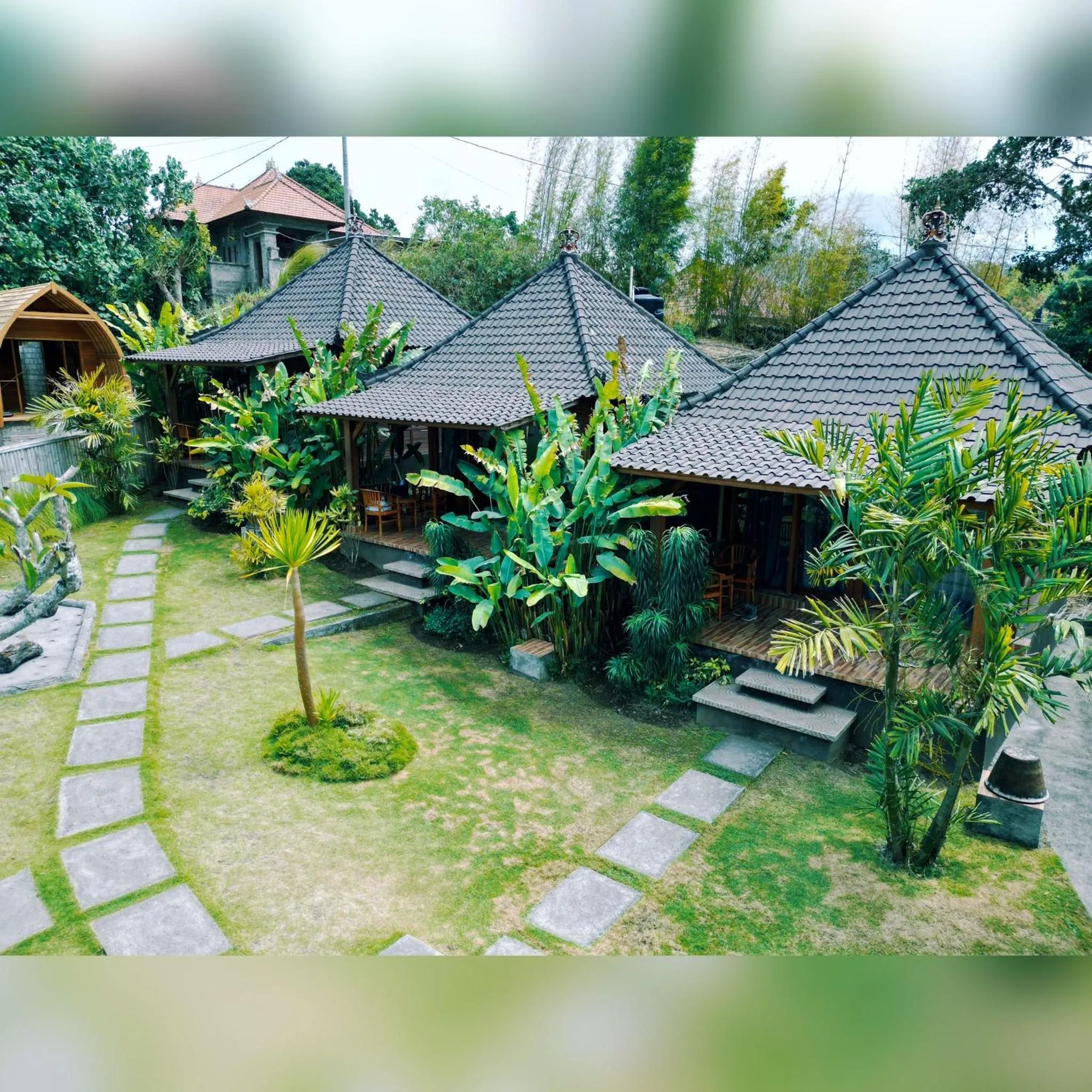Garden view in Cabana Bali Villa