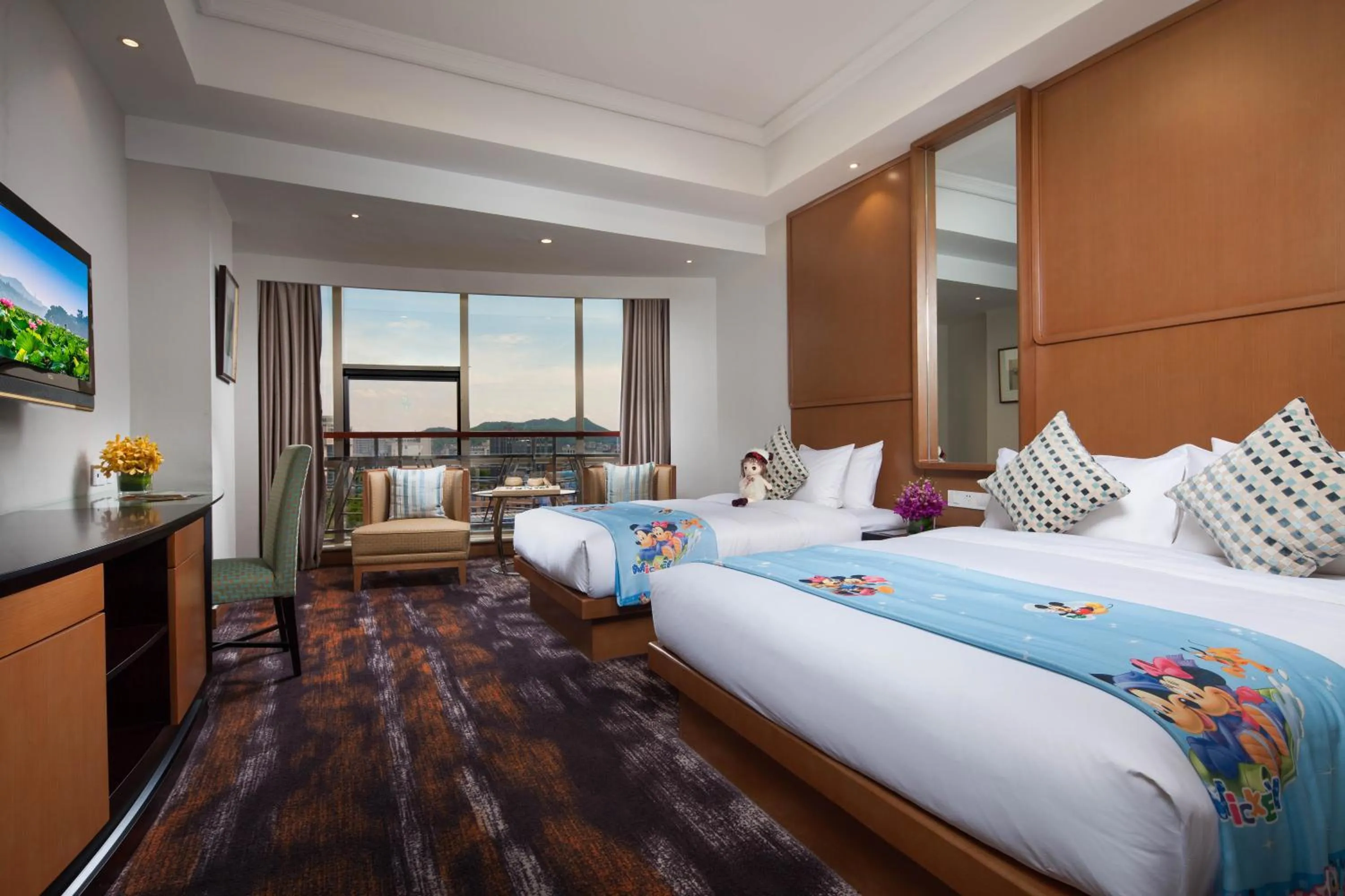 bunk bed, Bed in Huachen International Hotel