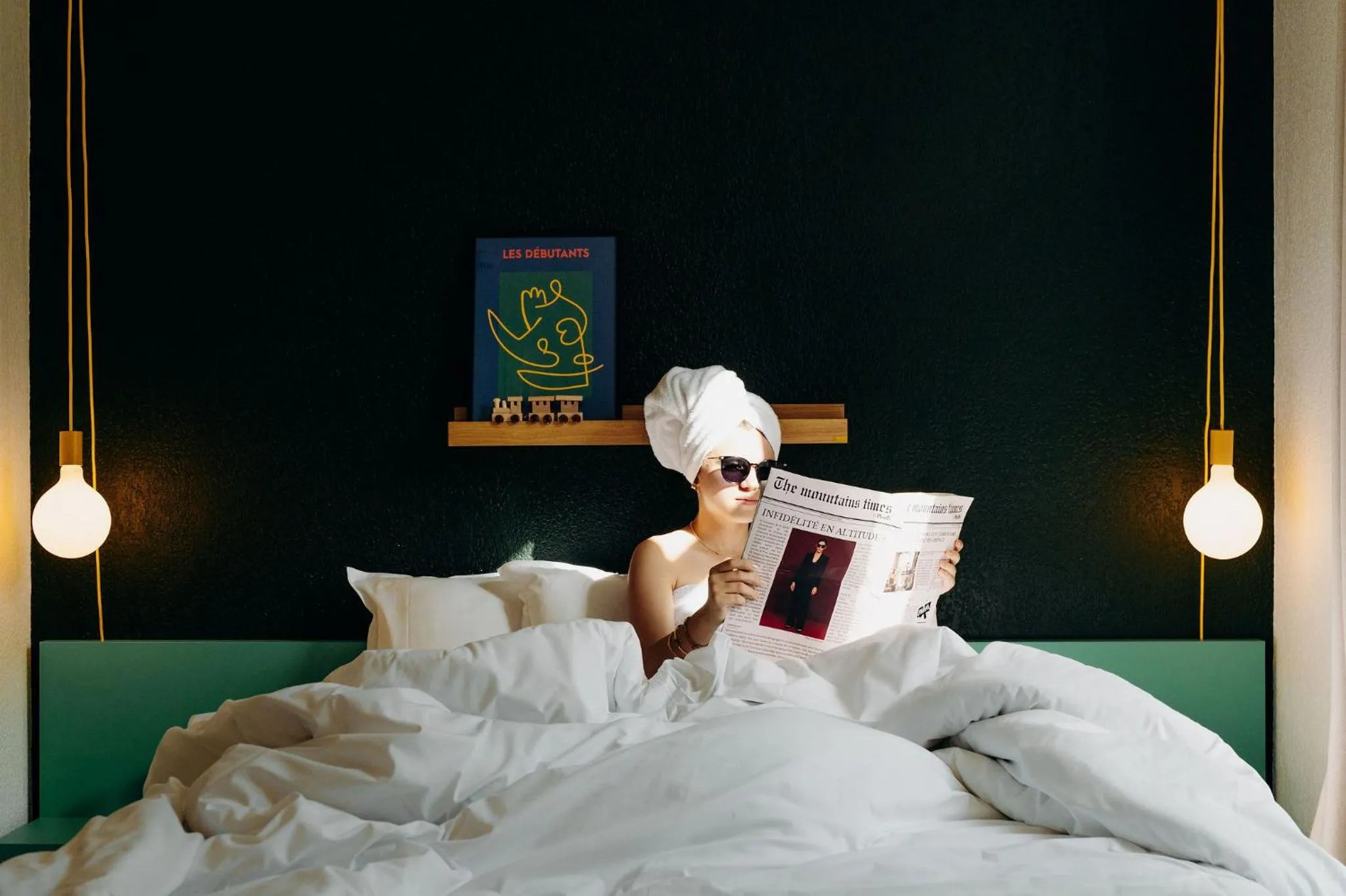 Photo of the whole room, Bed in PlanB - Living Saint-Gervais - 250m des Remontées Mécaniques