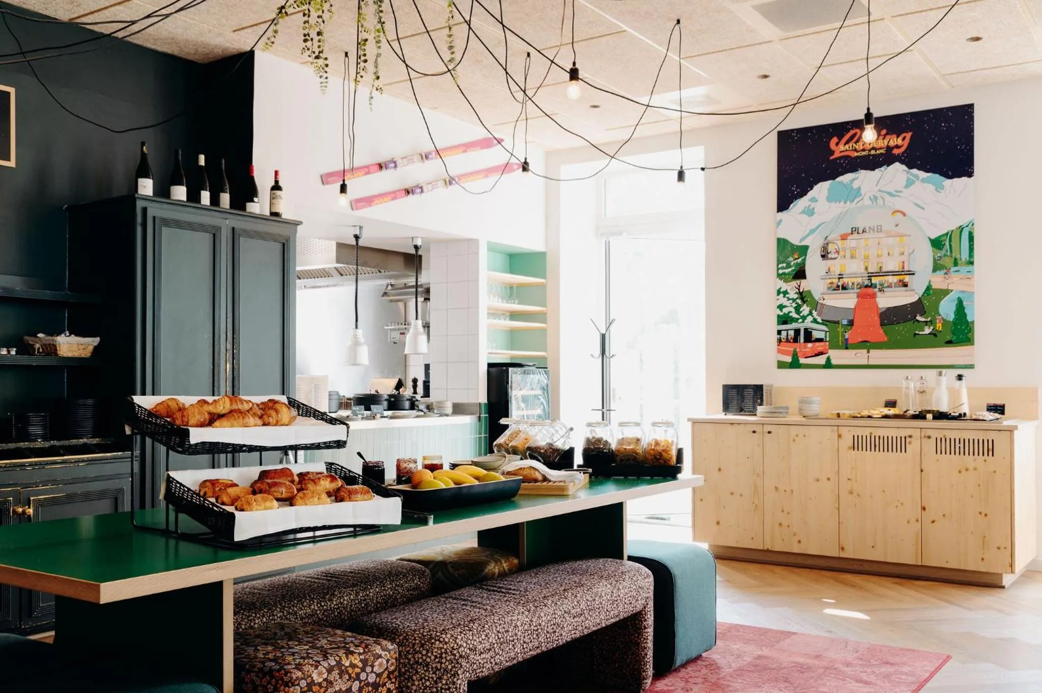 Breakfast in PlanB - Living Saint-Gervais - 250m des Remontées Mécaniques