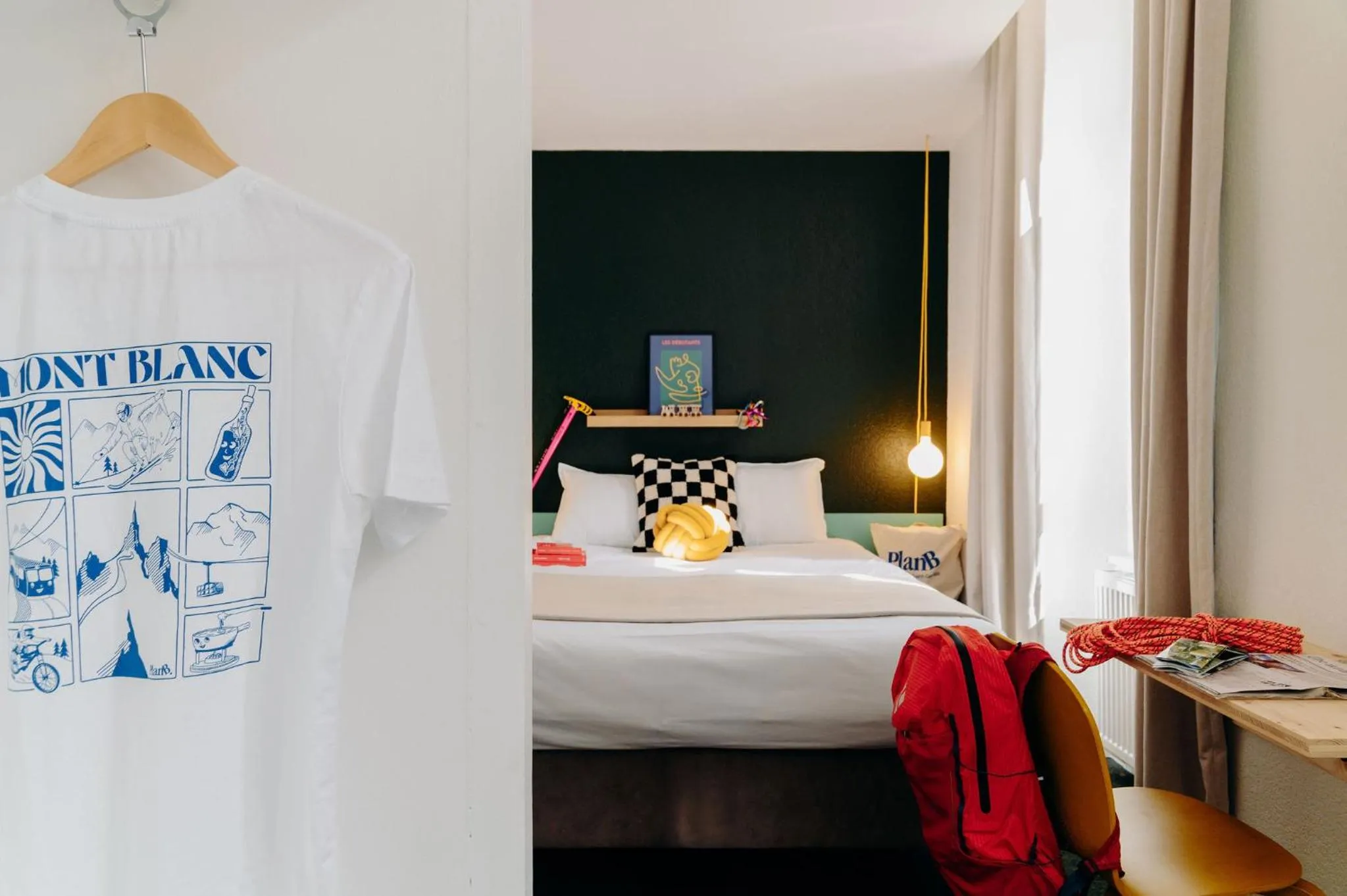 Photo of the whole room, Bed in PlanB - Living Saint-Gervais - 250m des Remontées Mécaniques