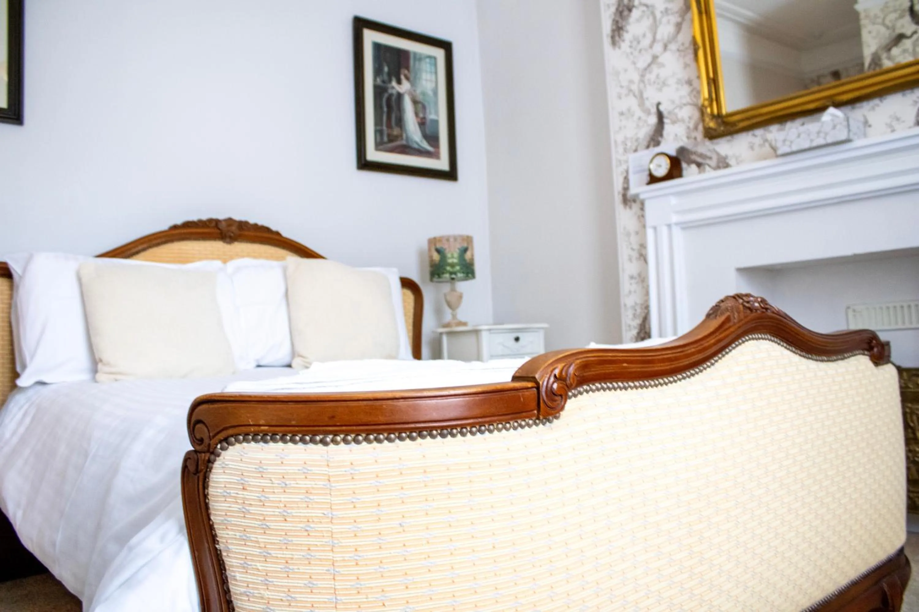 Bed in St Vincent Guest House