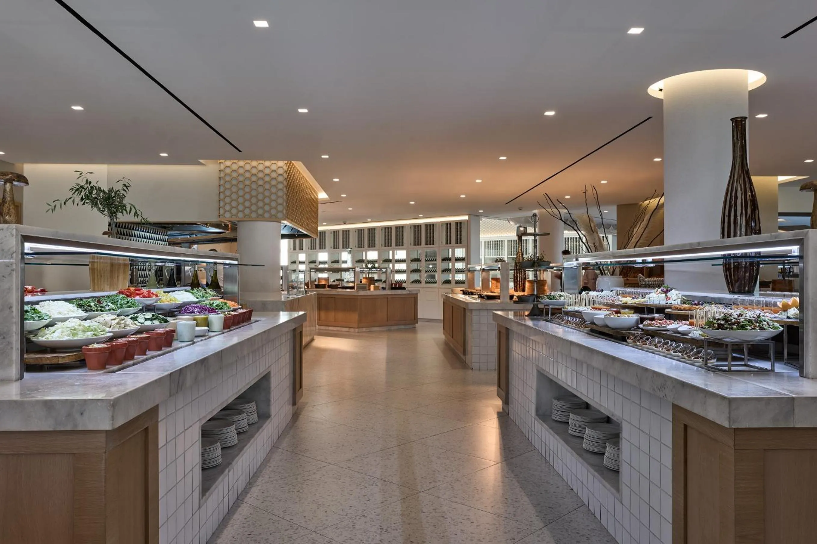 Buffet breakfast in Atlantica Dreams Resort