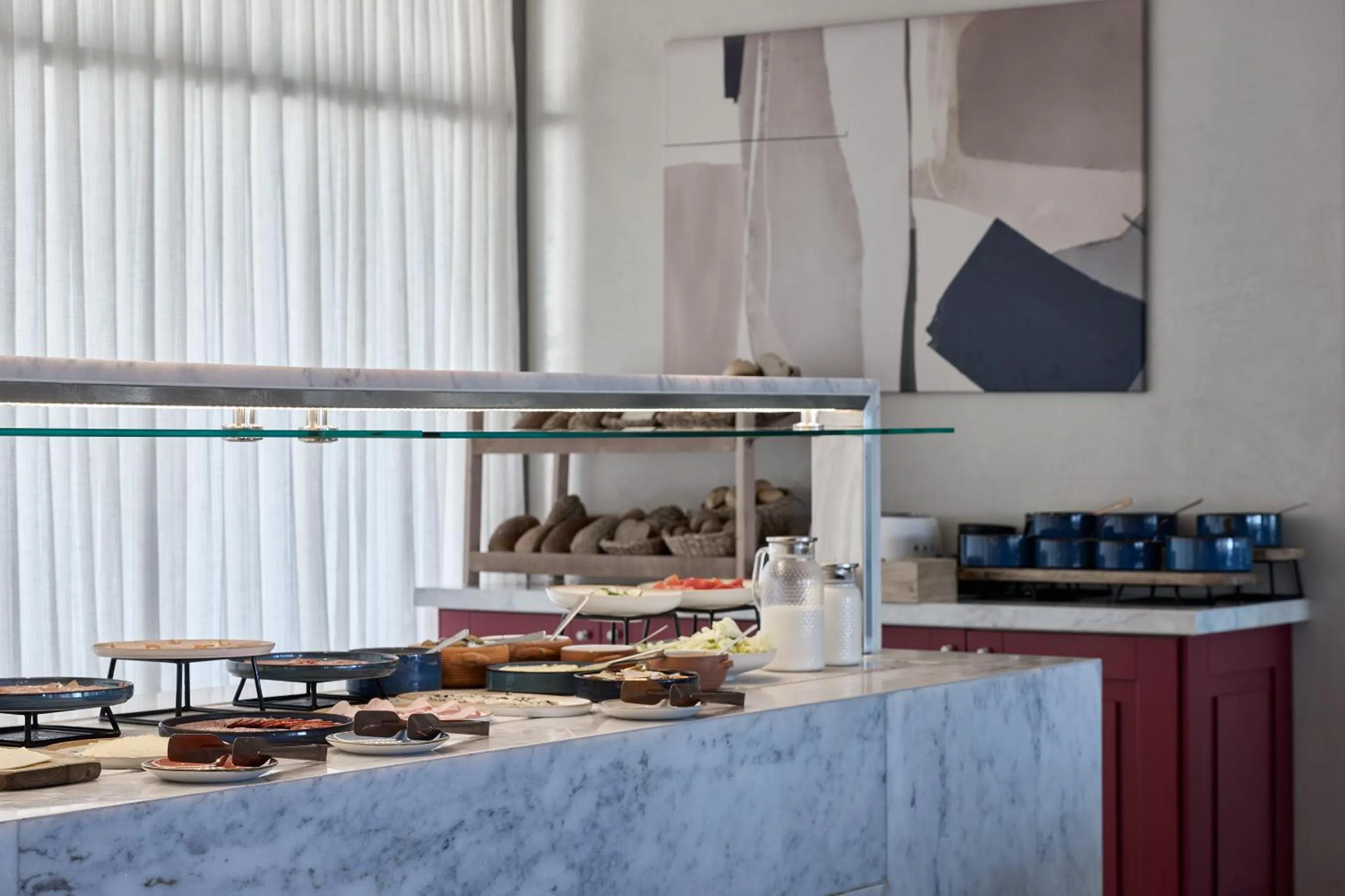 Buffet breakfast in Atlantica Dreams Resort