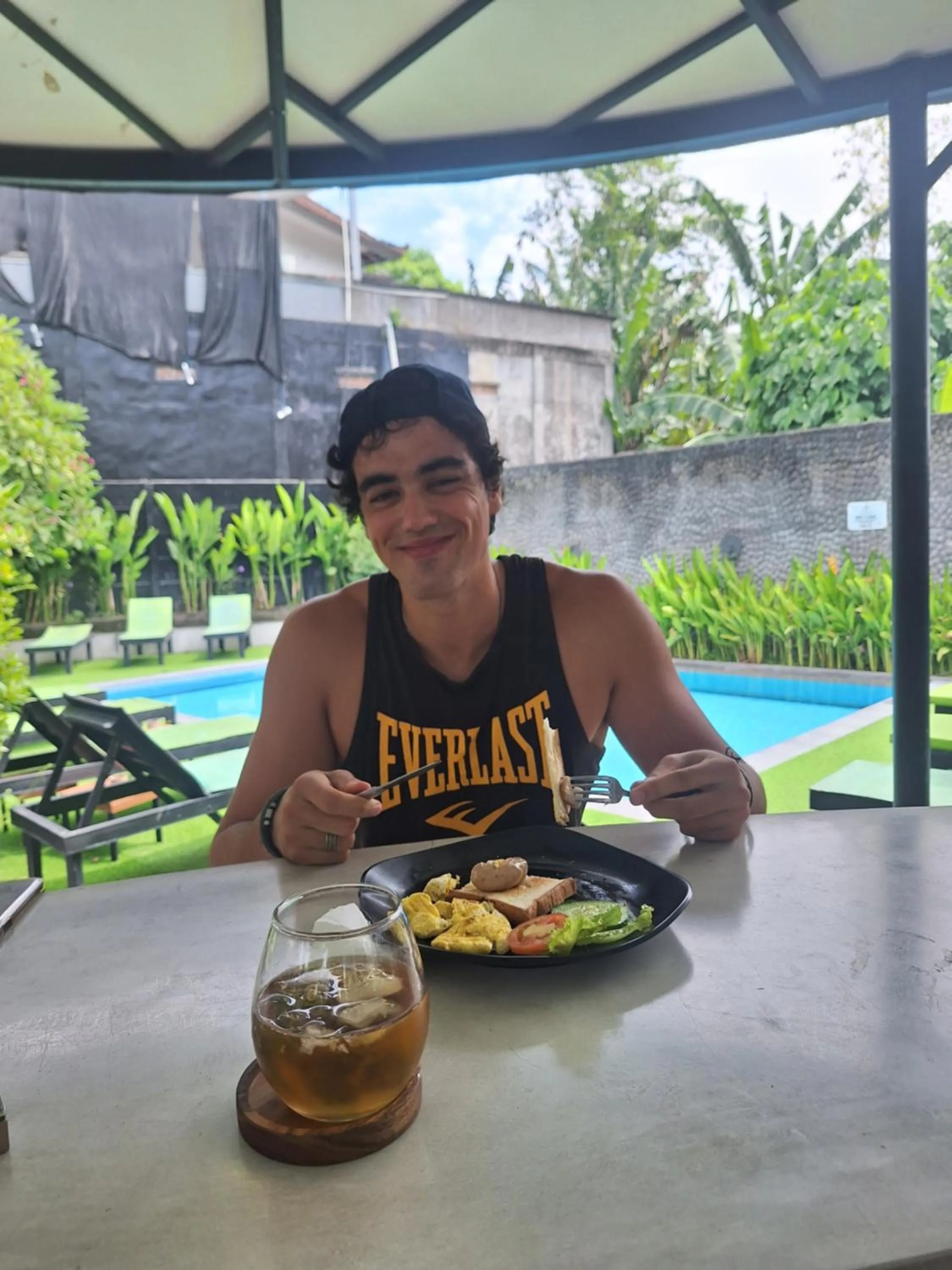 People in The Jungle Hostel Canggu