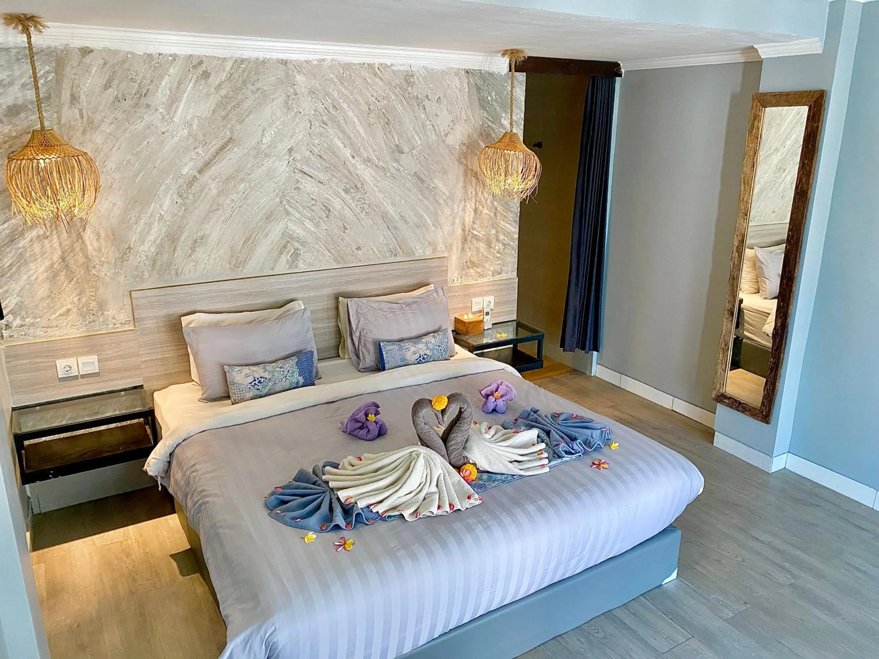 Bed in The Jungle Hostel Canggu