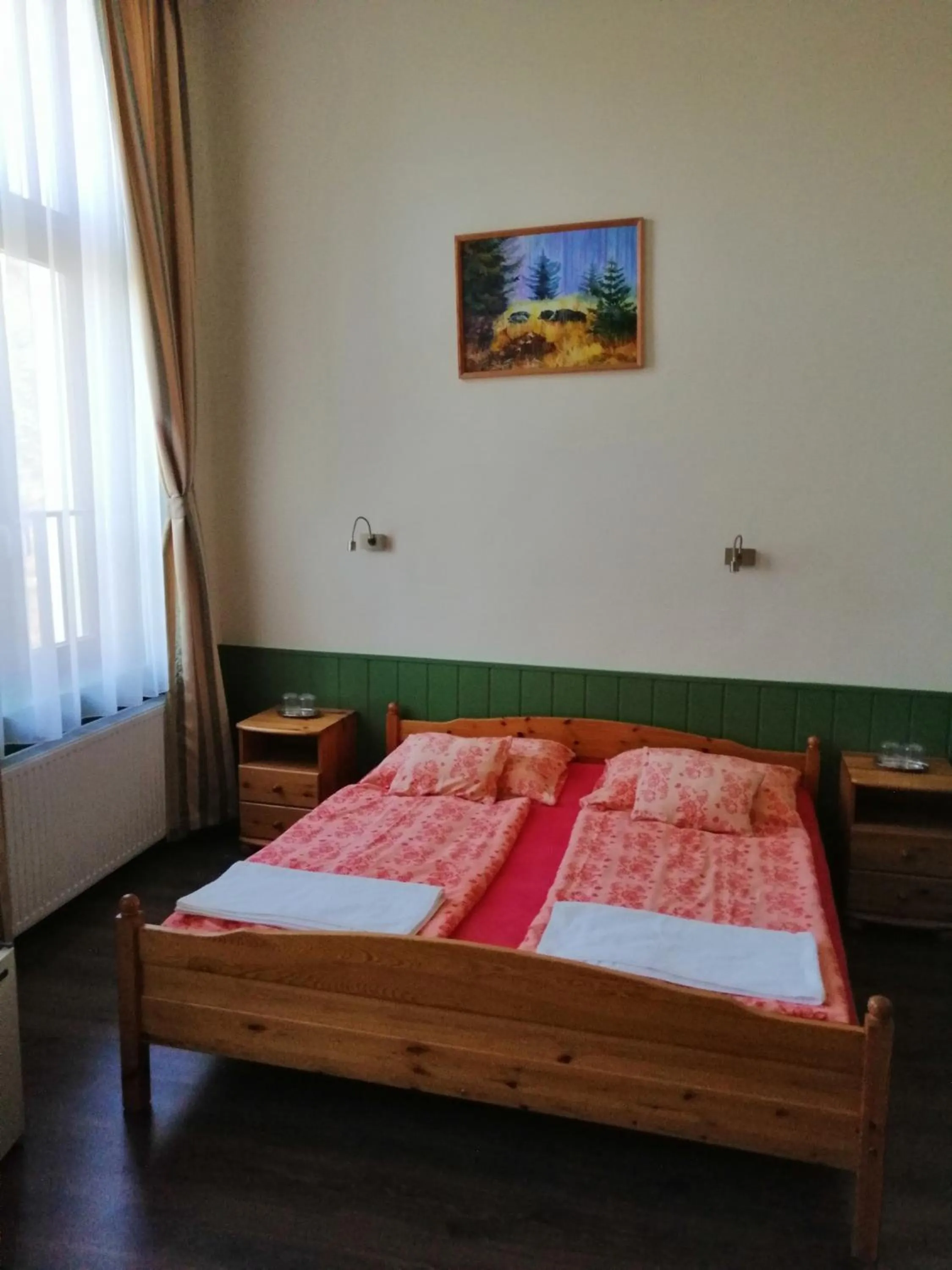 Bed in Kisfaludy Vendégház -Sümeg-