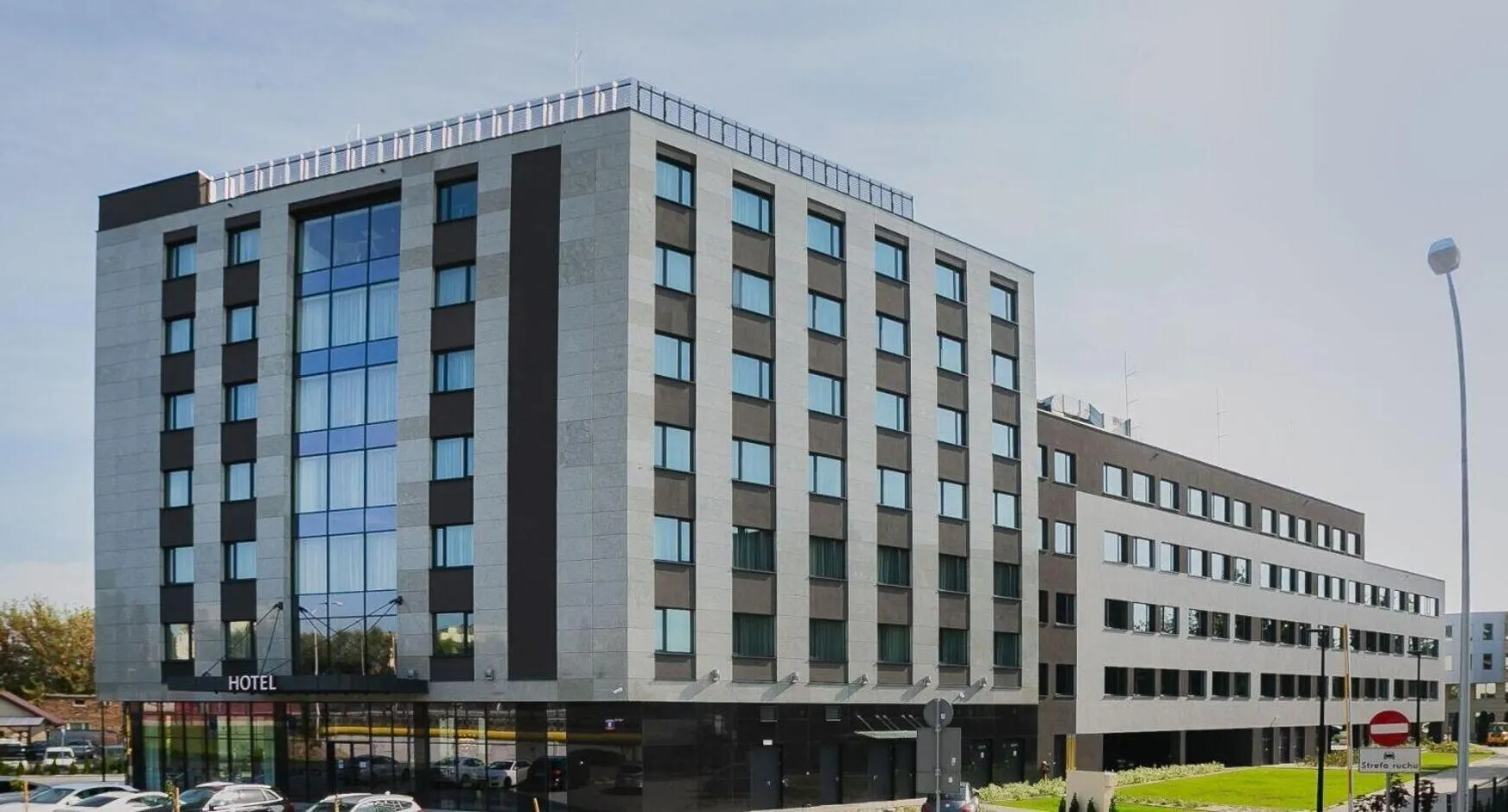 Property building in B&B HOTEL Warsaw East