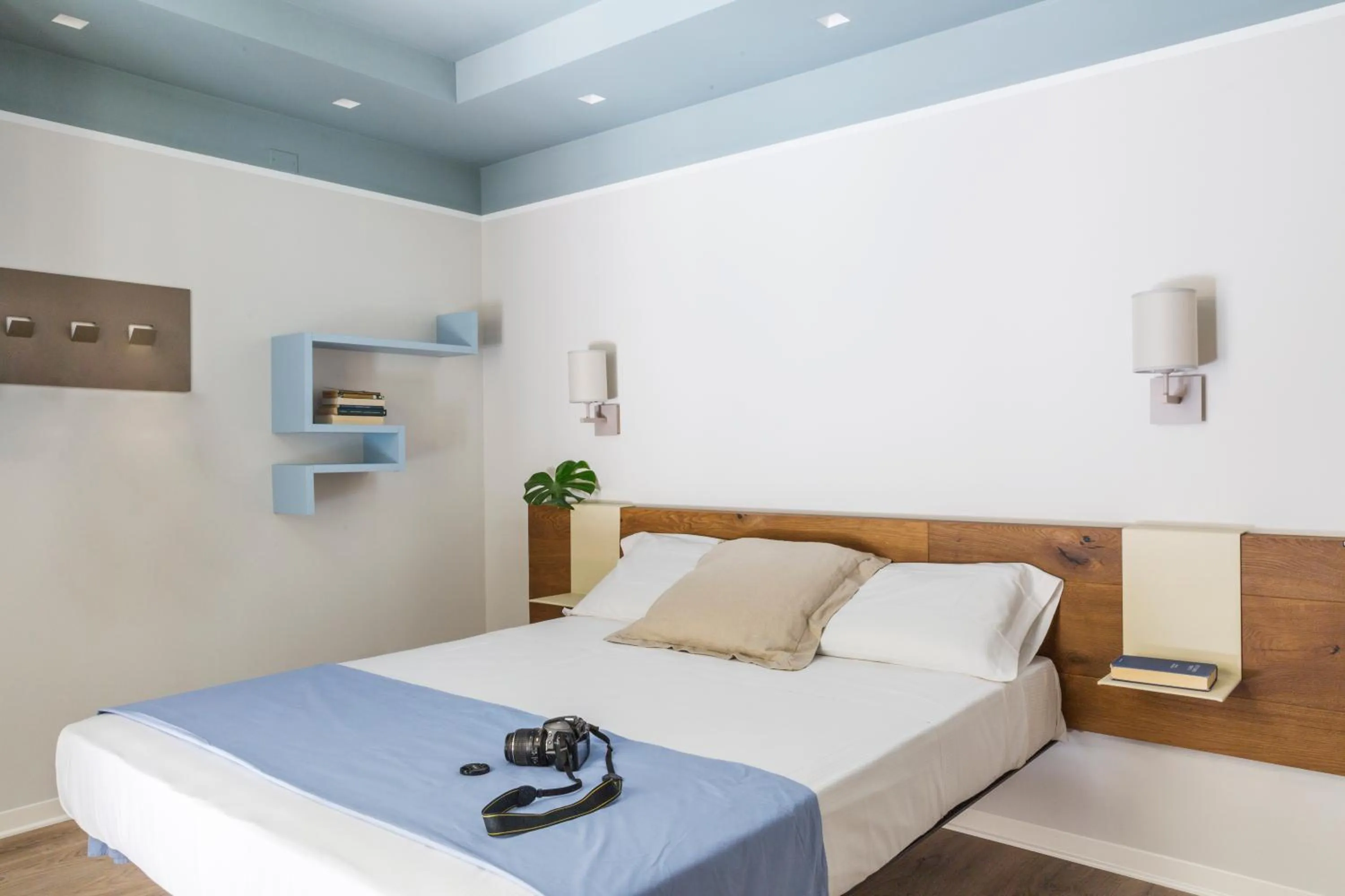 Bed in San Leonardo Suites