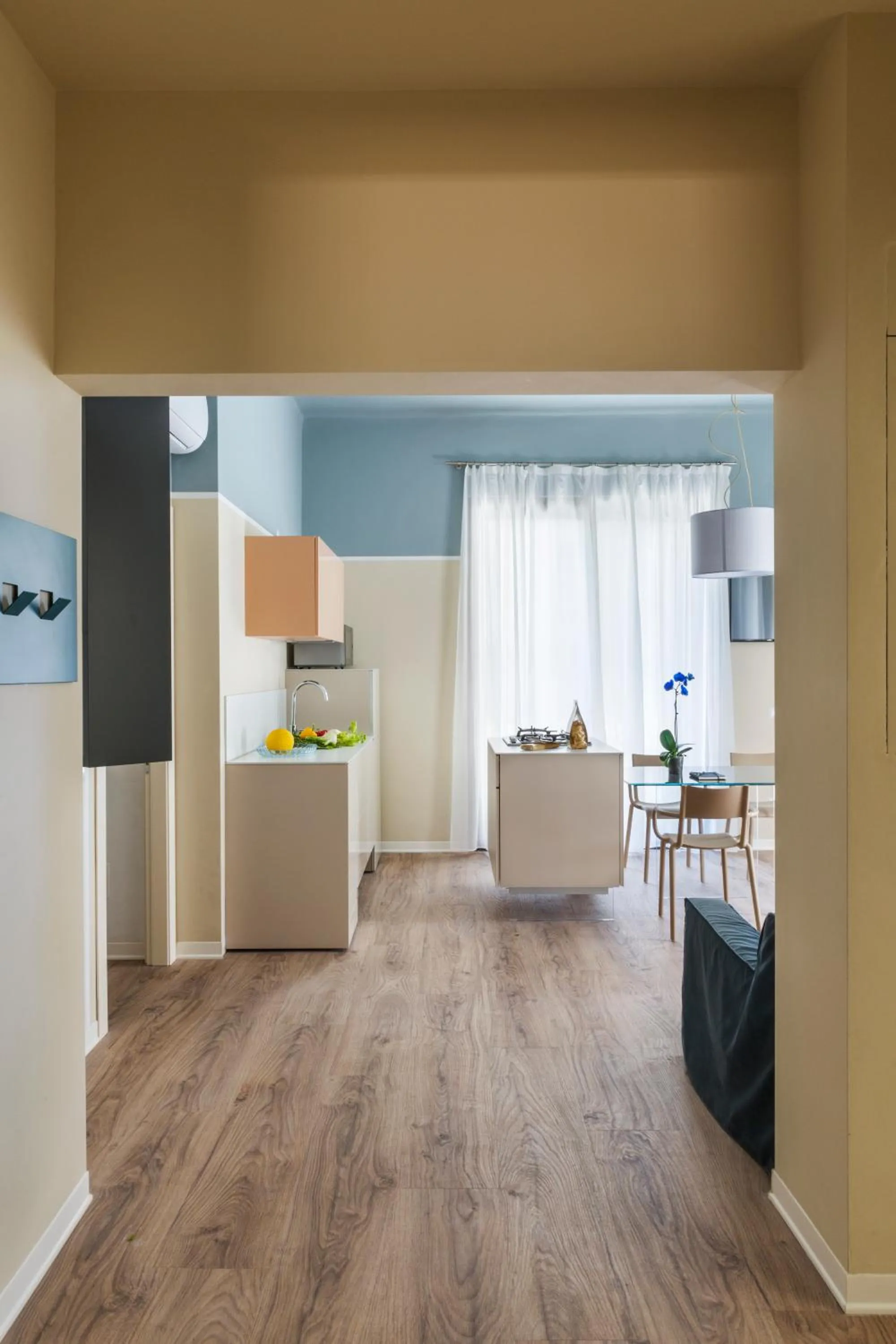 Kitchen or kitchenette in San Leonardo Suites