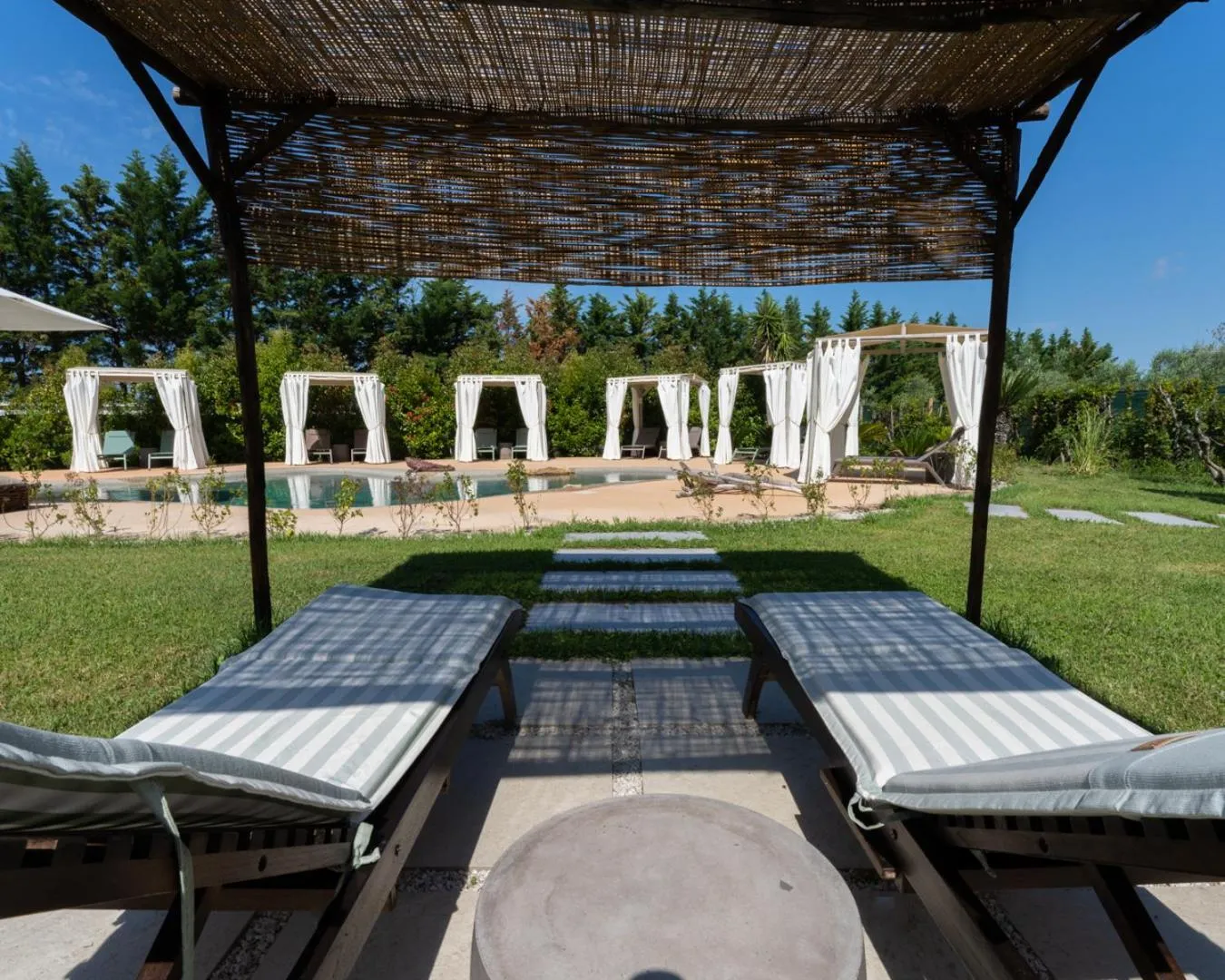 Swimming pool in Relais San Baio