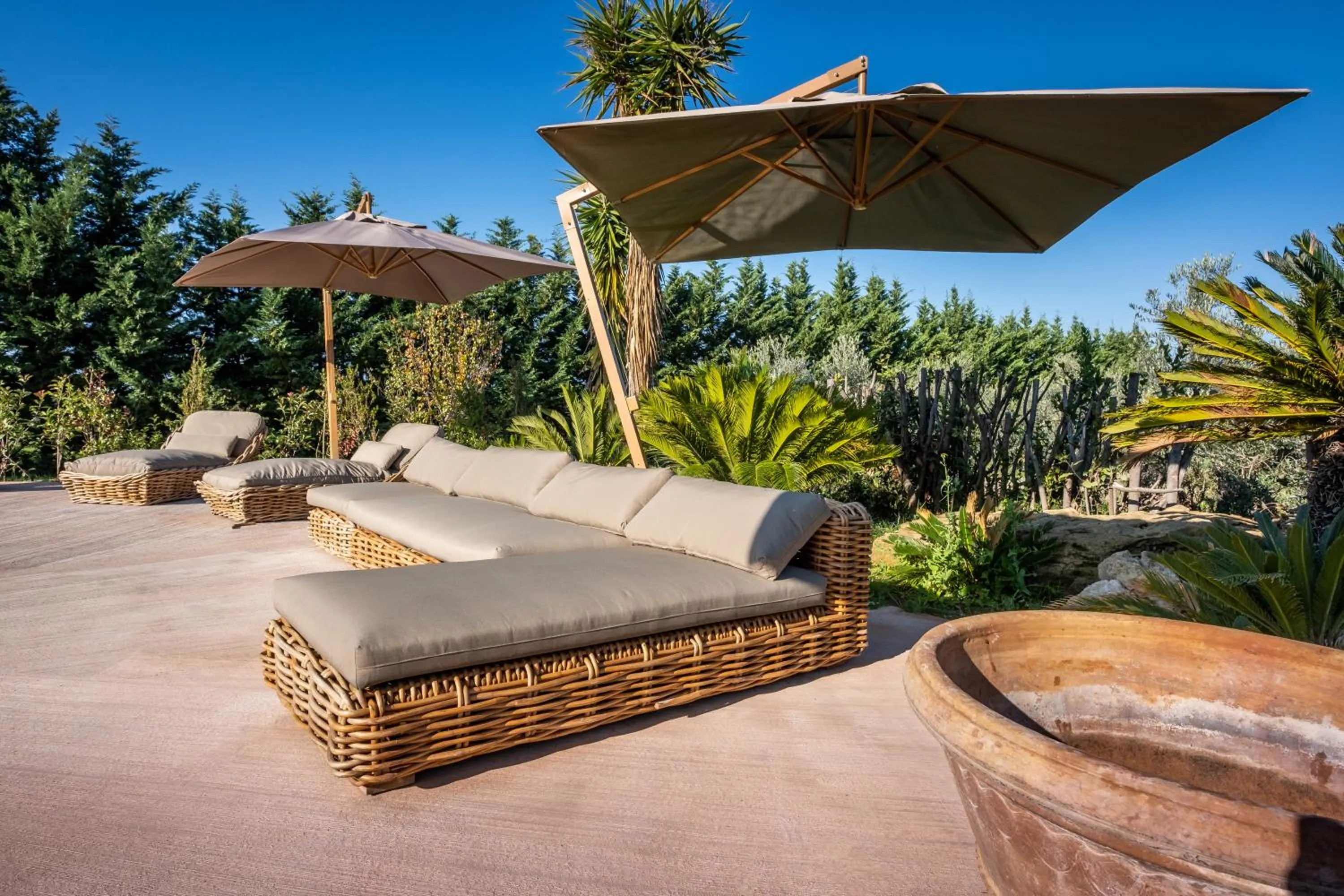 Patio in Relais San Baio