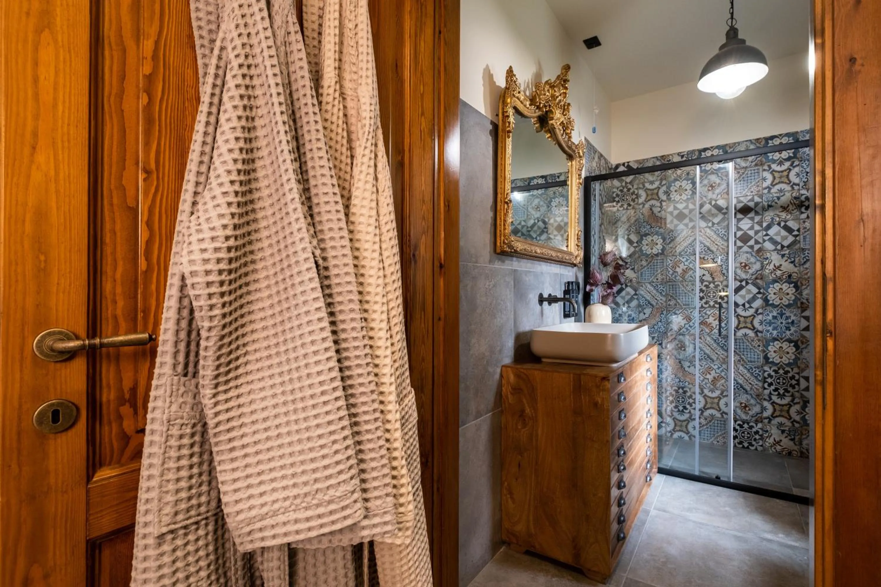 Bathroom in Relais San Baio