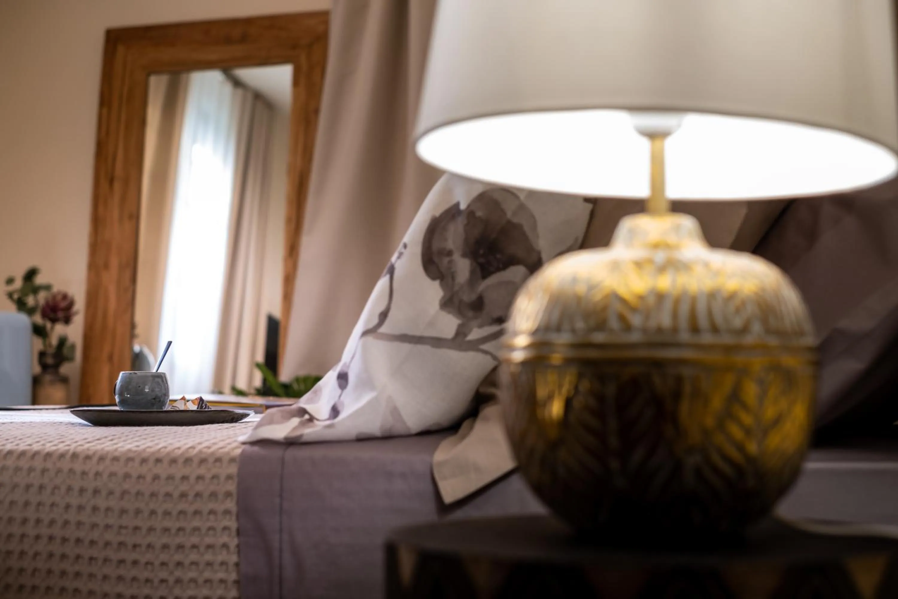 Bed in Relais San Baio