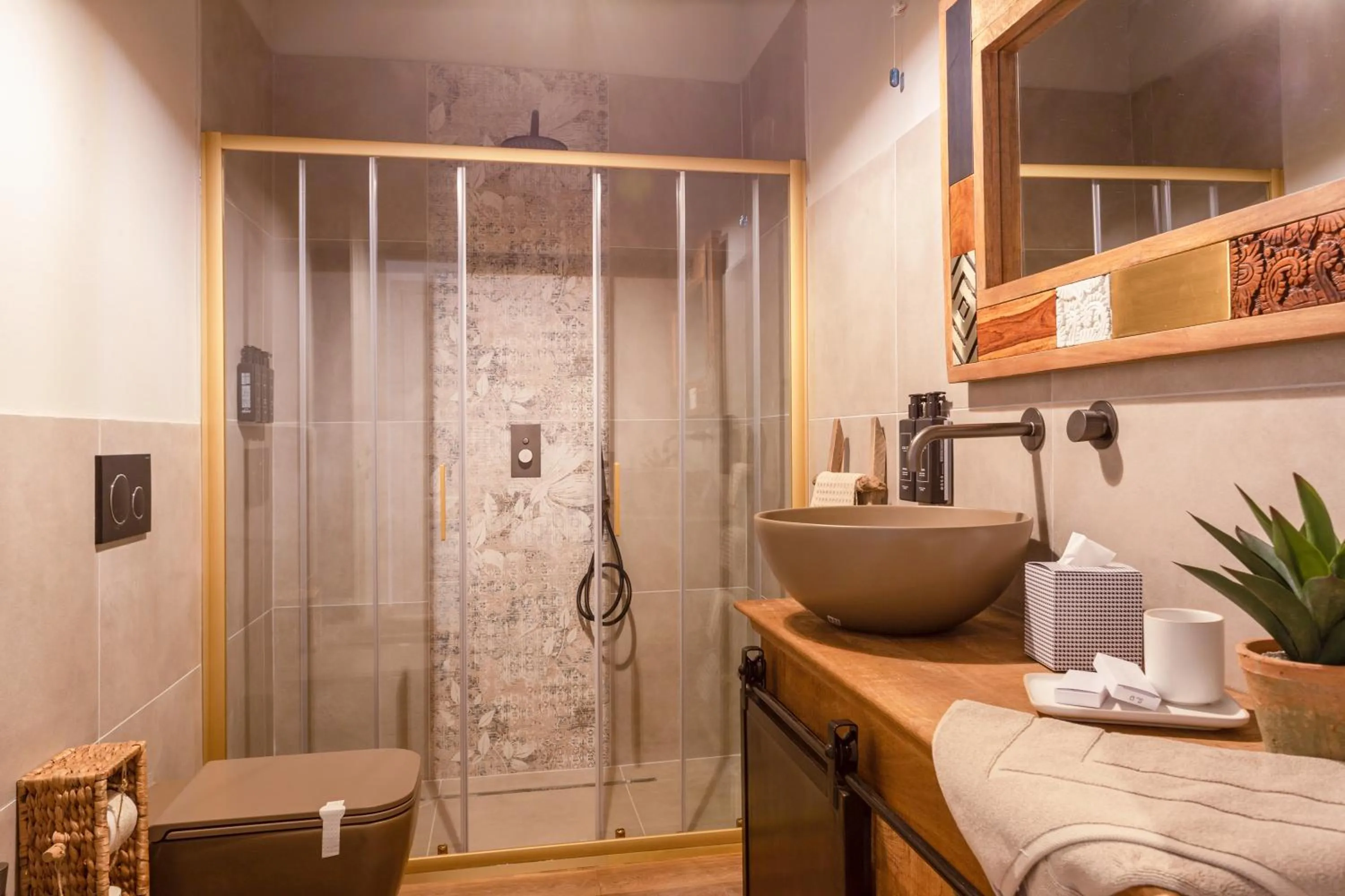 Shower in Relais San Baio