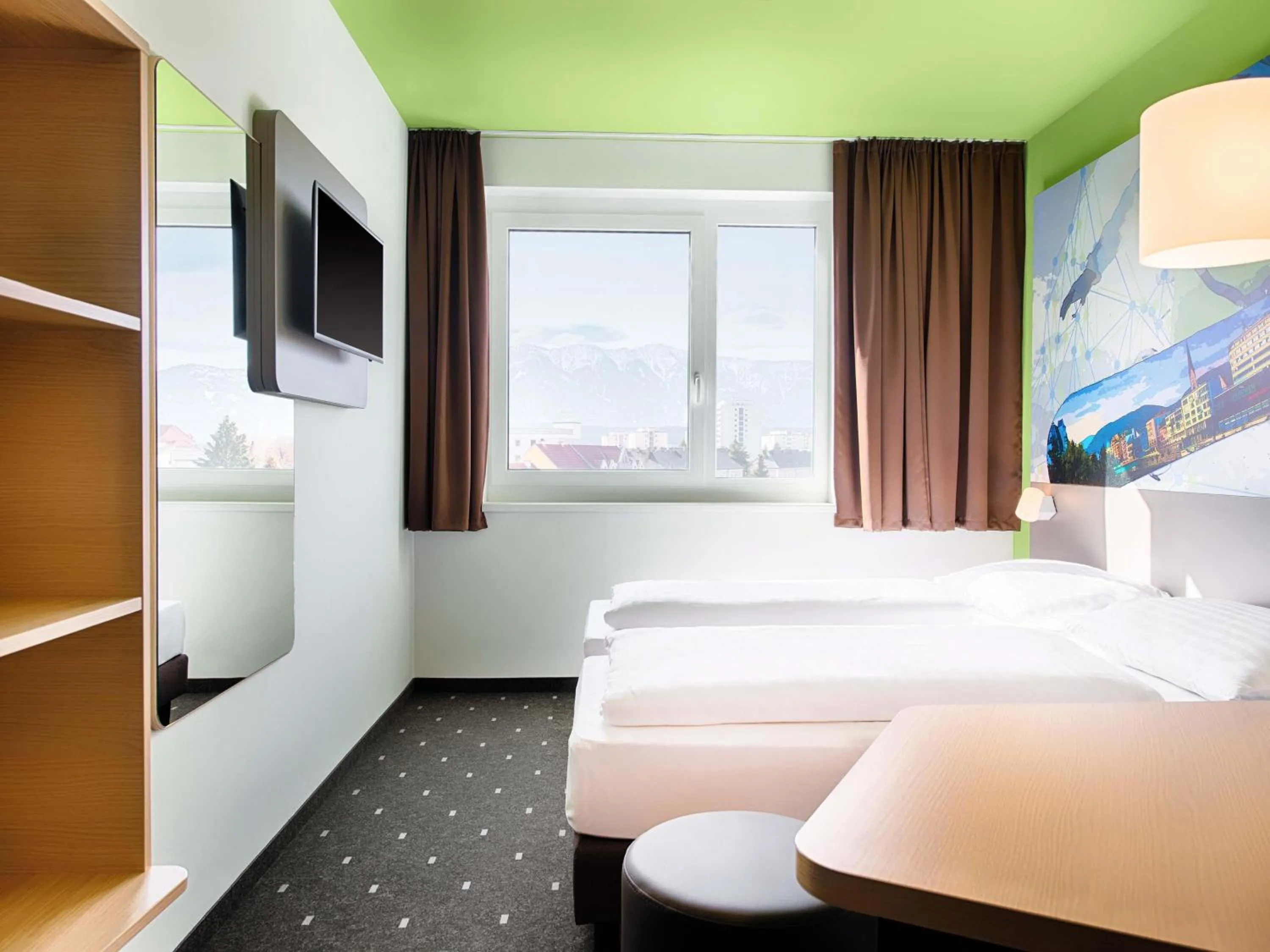 Photo of the whole room, Bed in B&B Hotel Villach