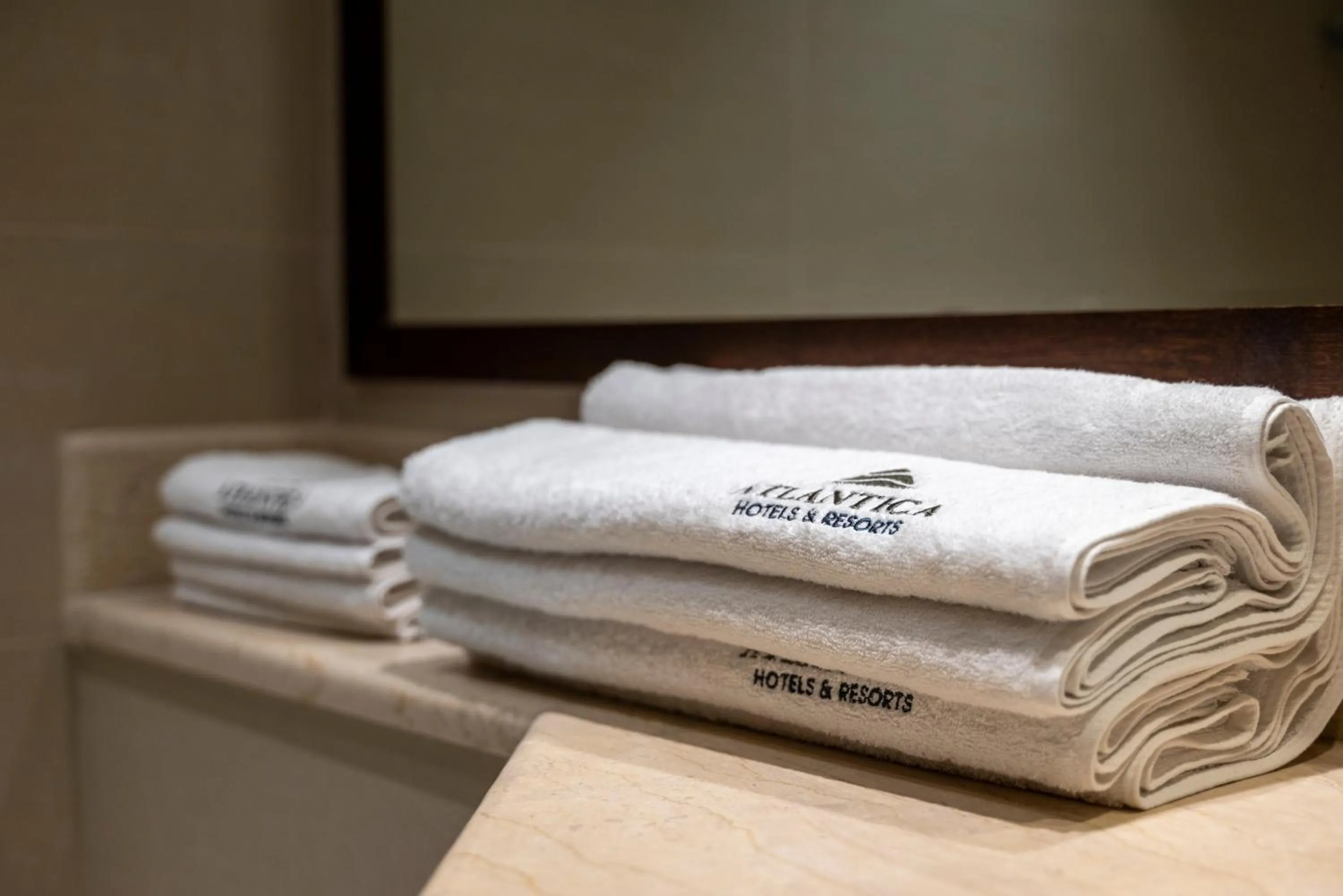 towels in Atlantica Beach Resort Kos