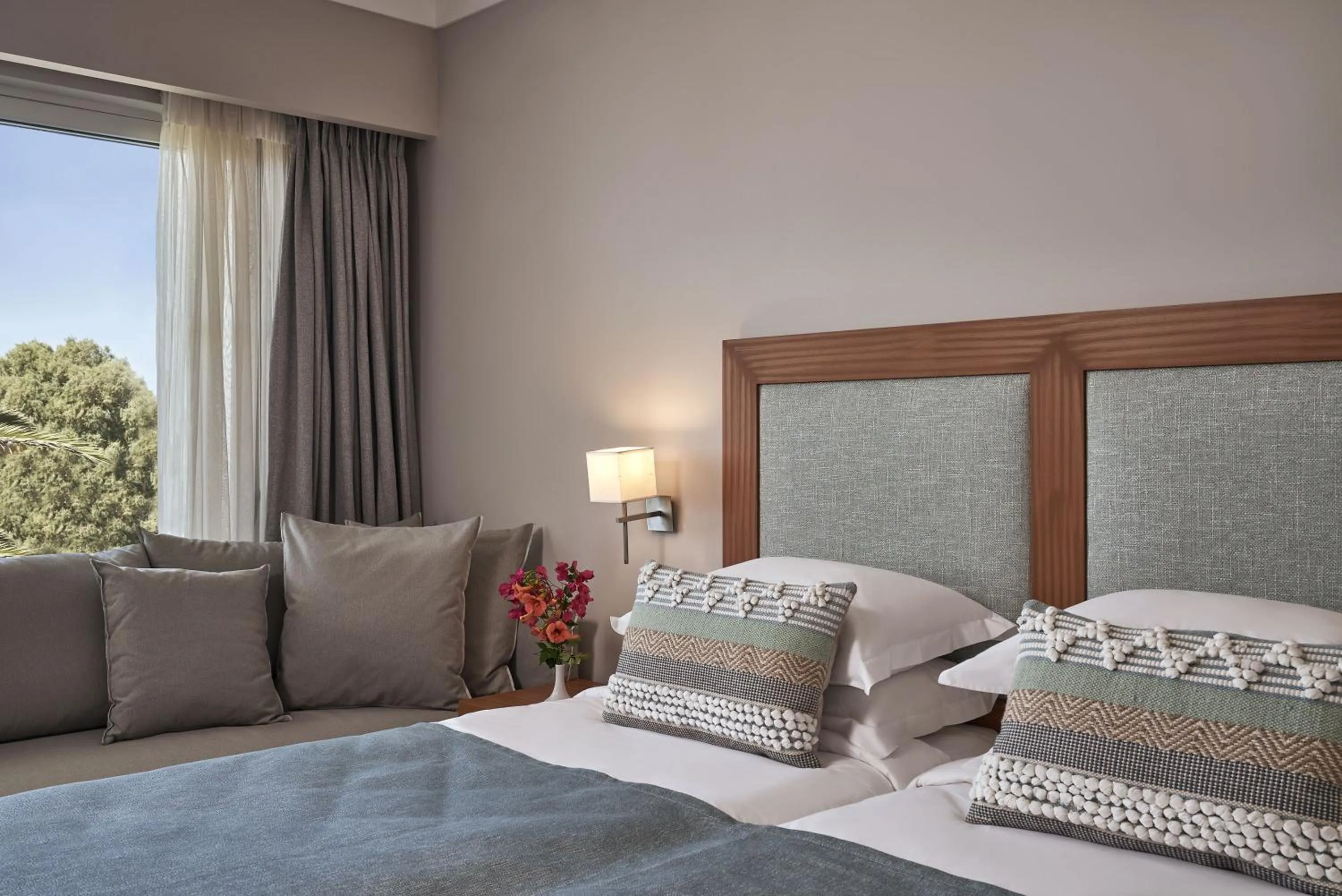 Bed in Atlantica Beach Resort Kos