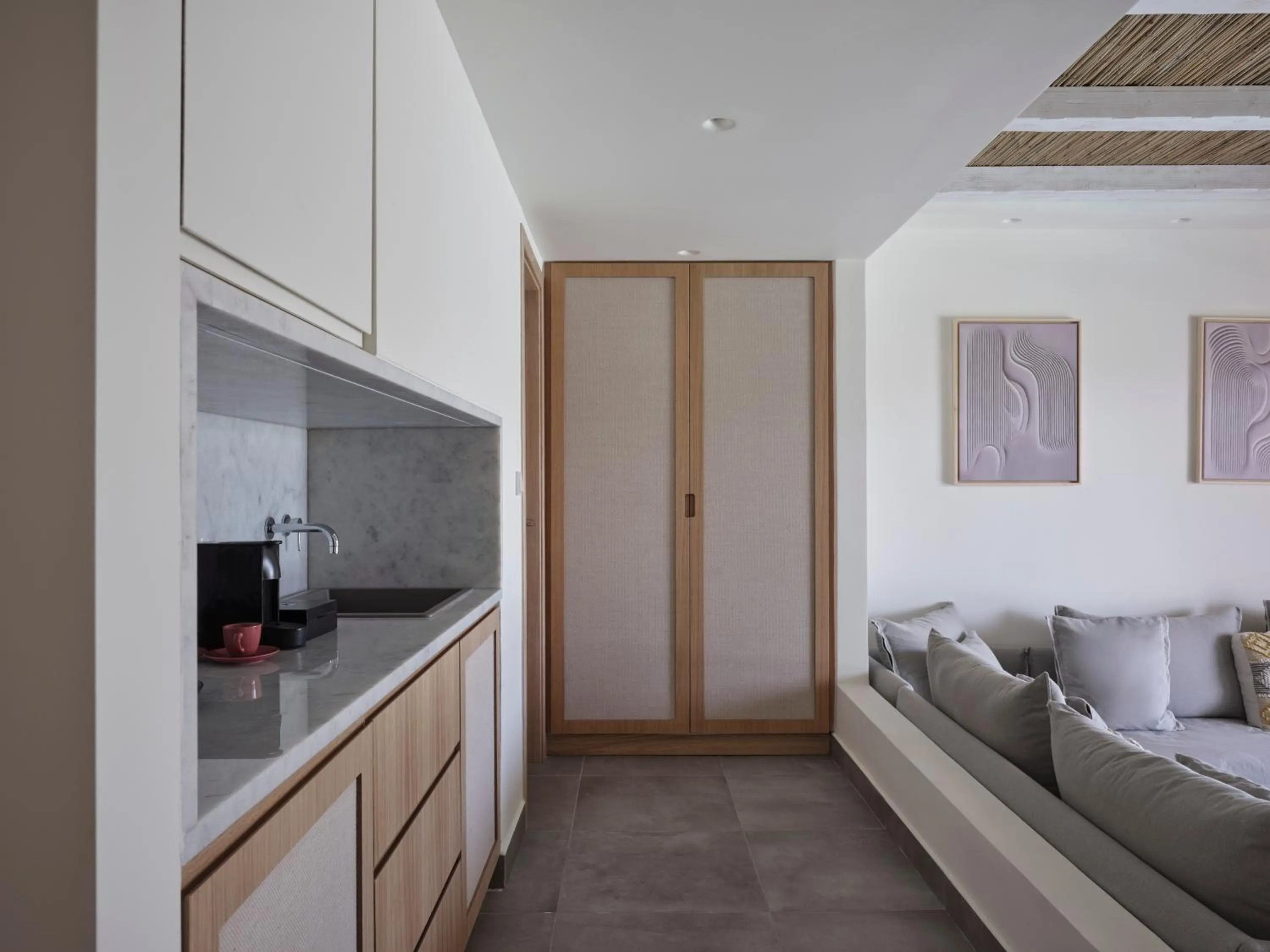 Kitchen or kitchenette in Atlantica Beach Resort Kos