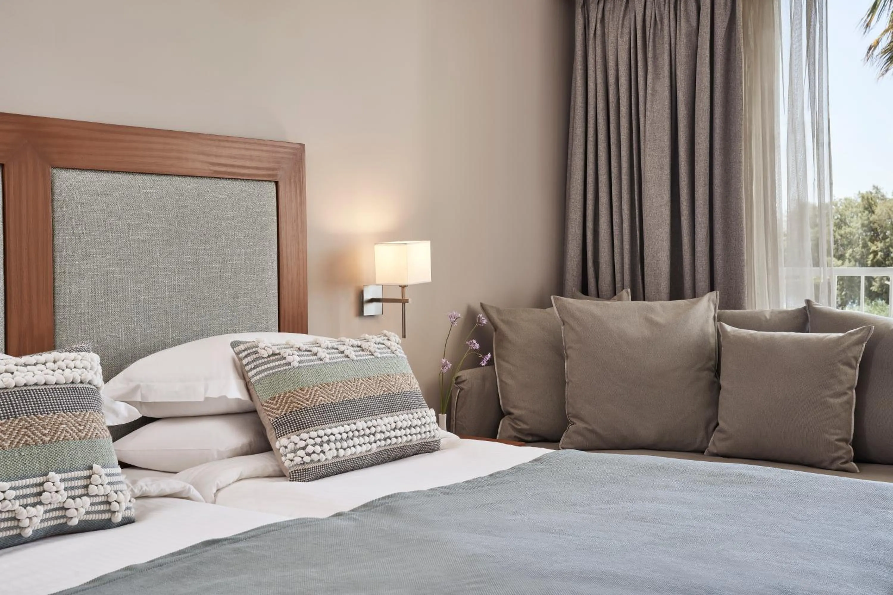 Bed in Atlantica Beach Resort Kos