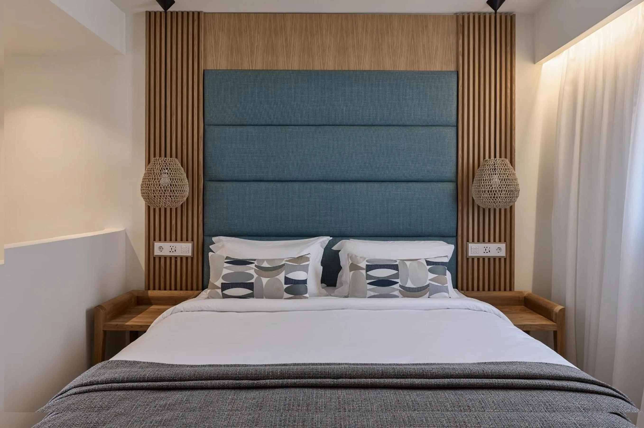 Bed in Atlantica Beach Resort Kos