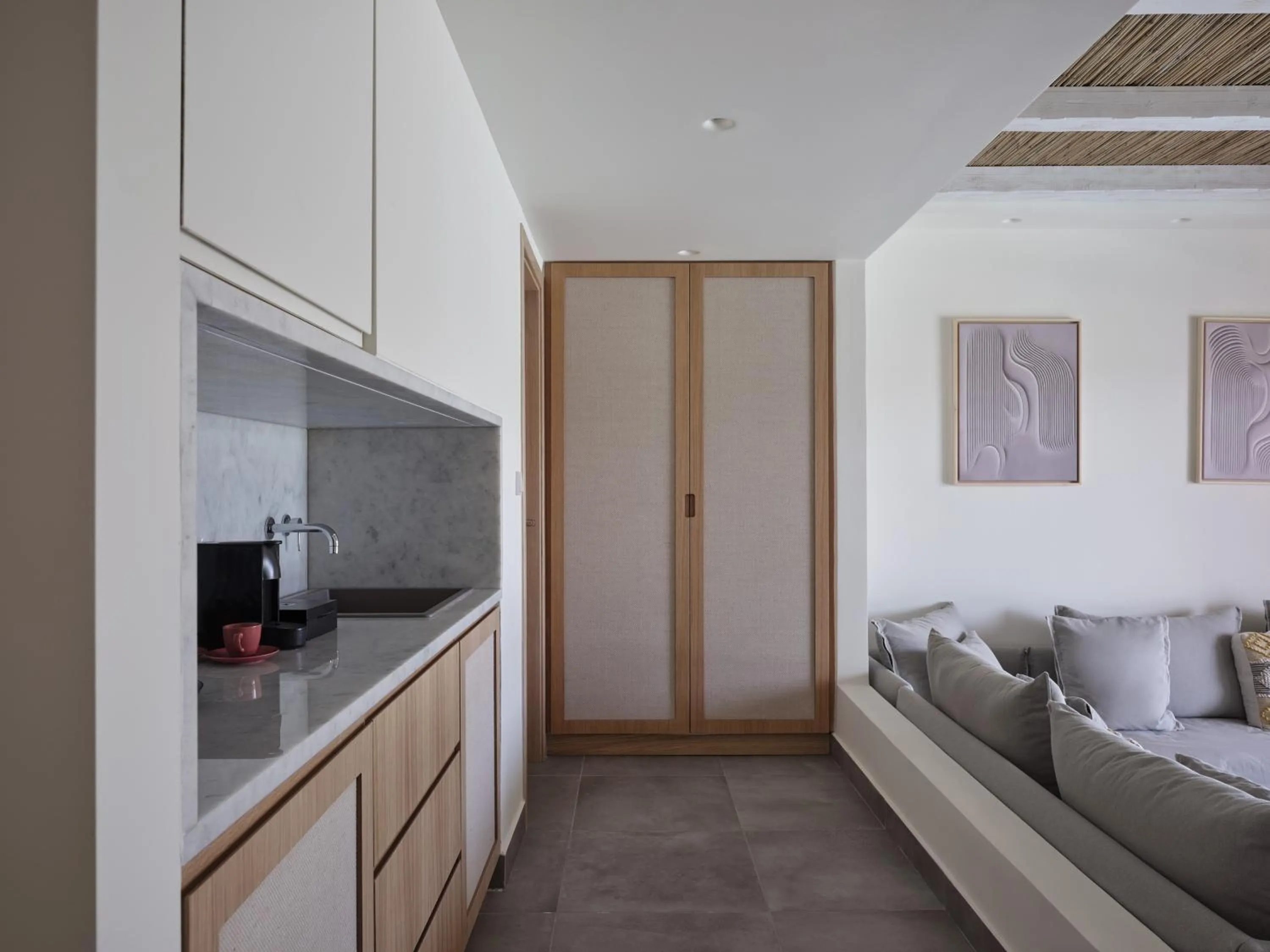 Kitchen or kitchenette in Atlantica Beach Resort Kos