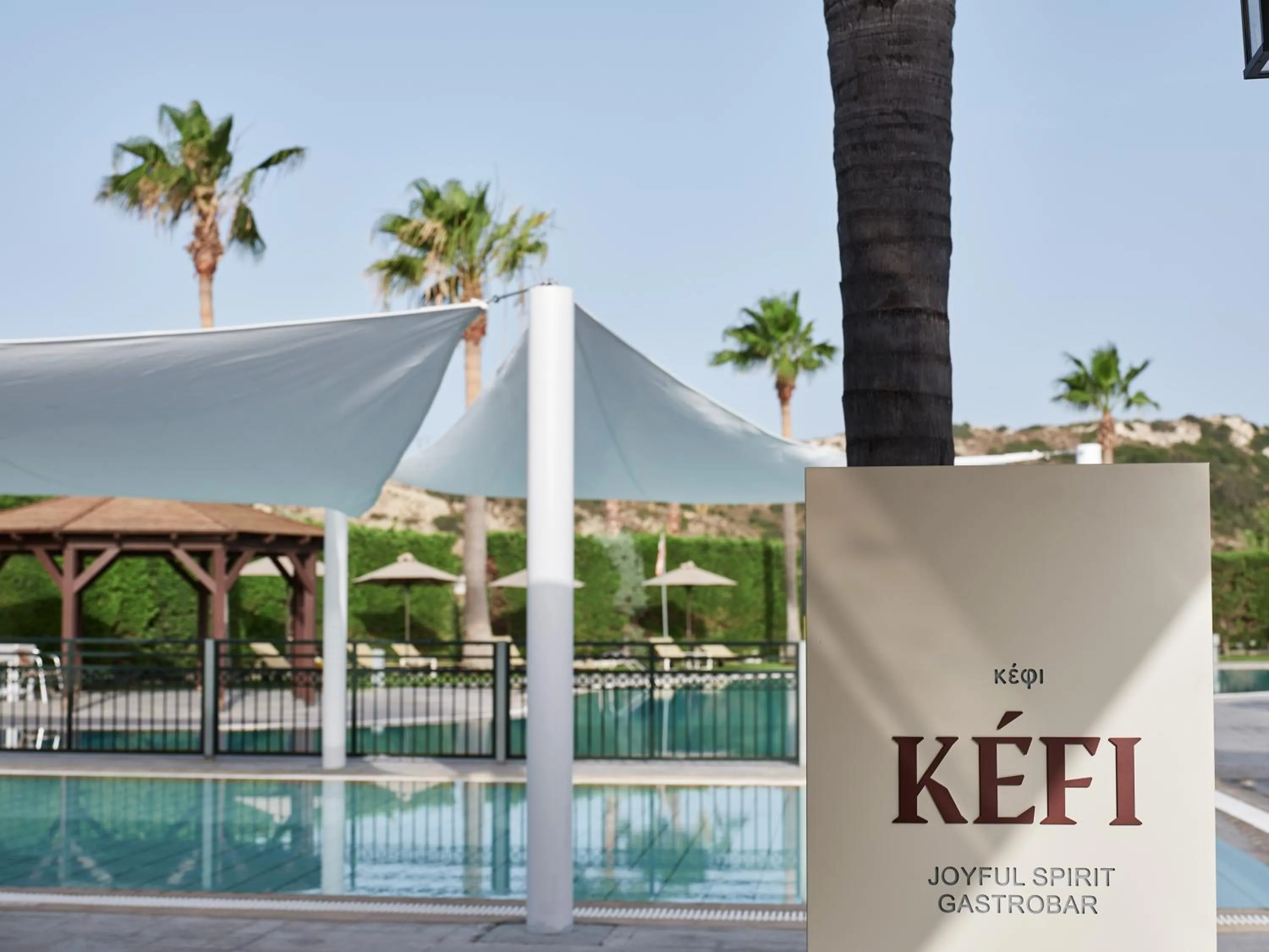 Swimming pool in Atlantica Beach Resort Kos