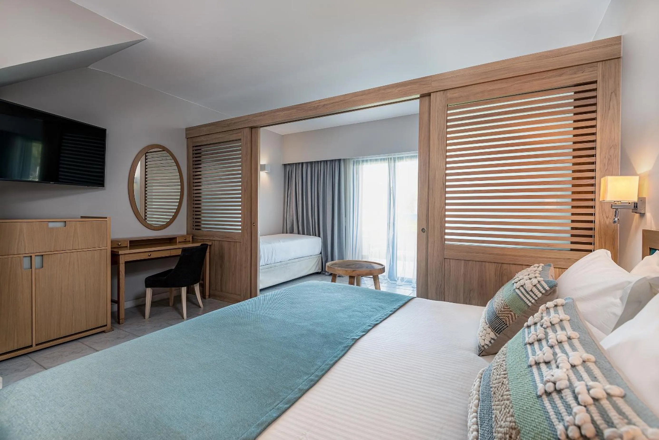 Bedroom, Bed in Atlantica Beach Resort Kos