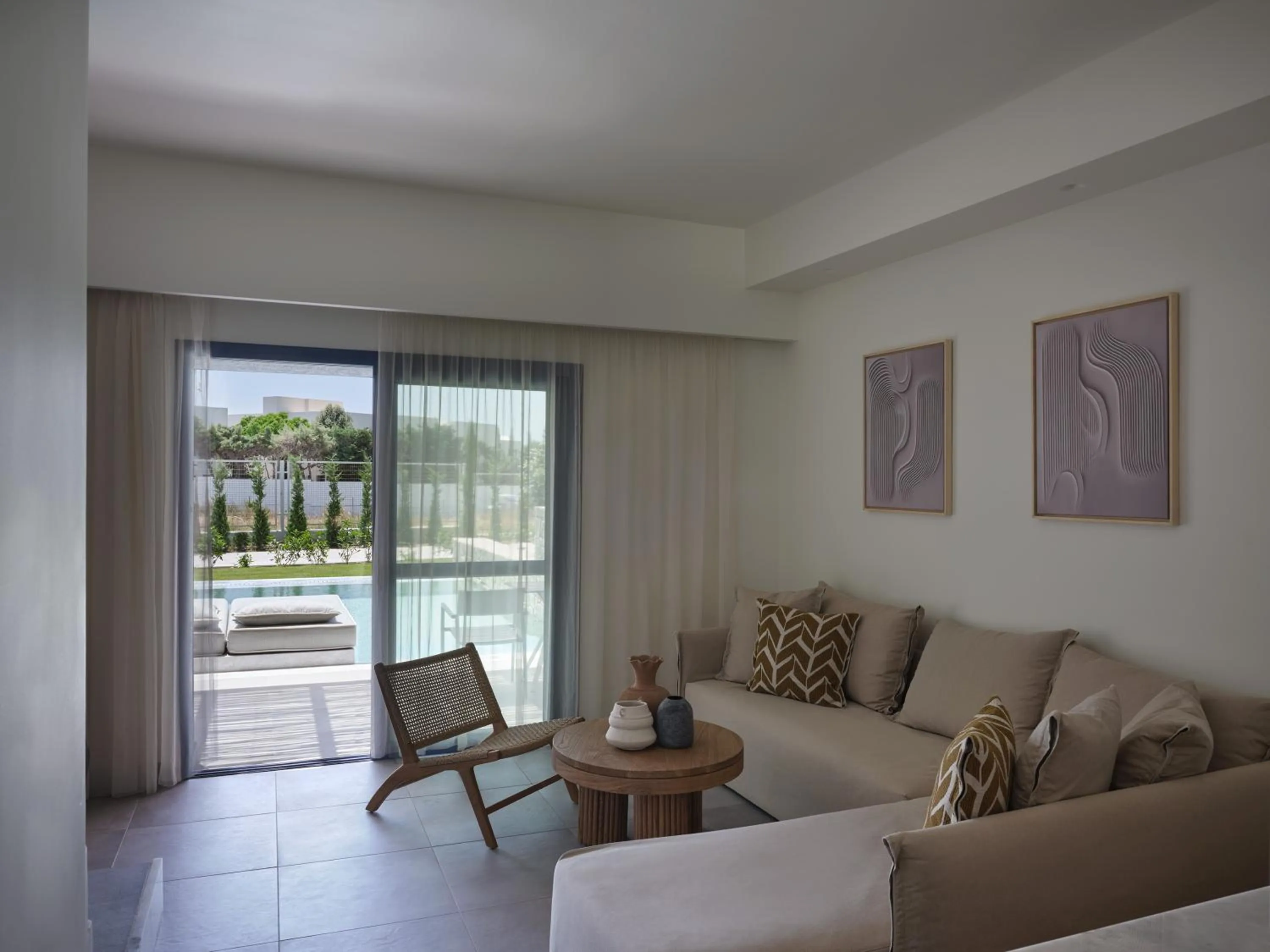 Living room in Atlantica Beach Resort Kos