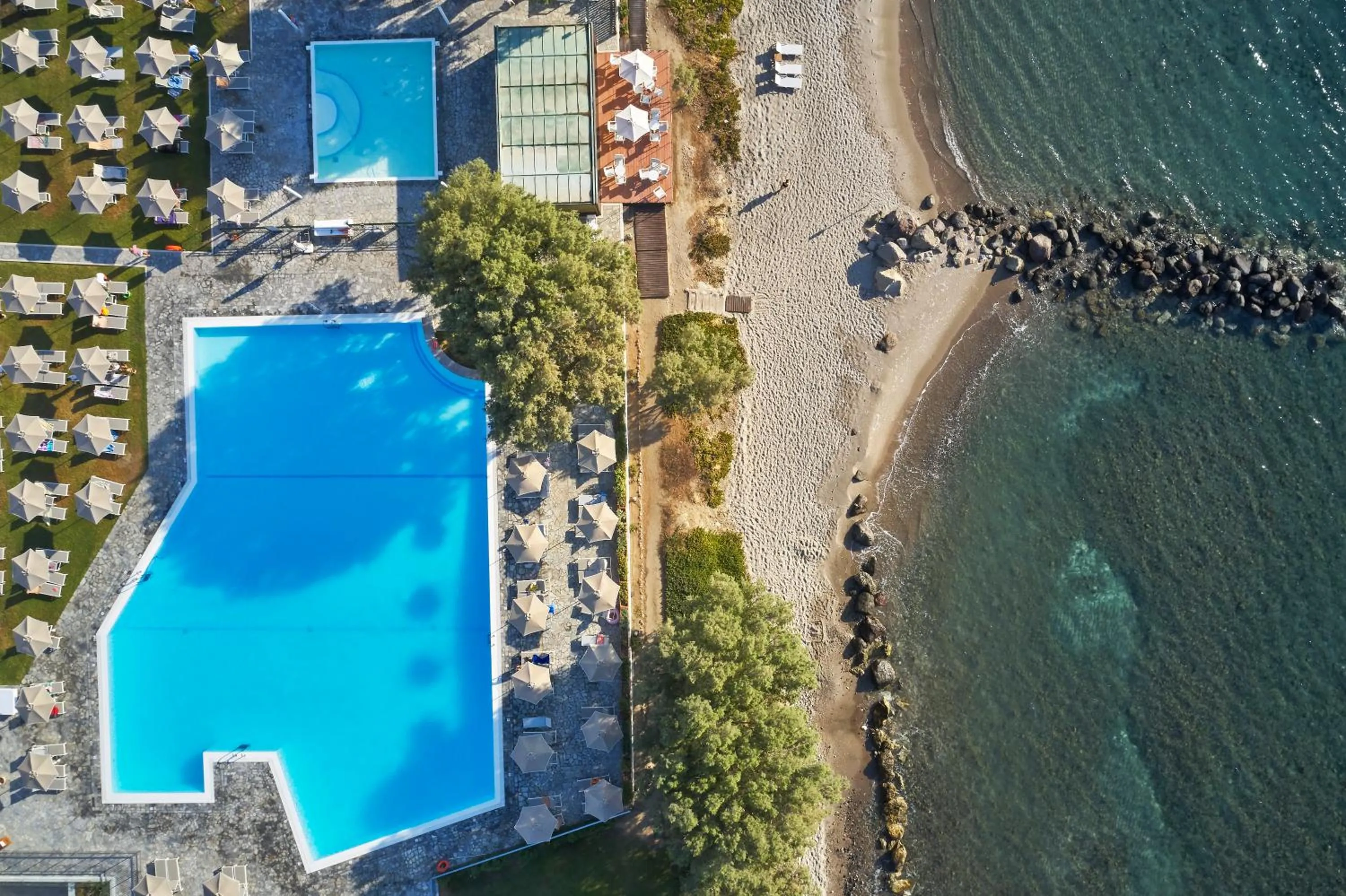 Bird's eye view in Atlantica Beach Resort Kos