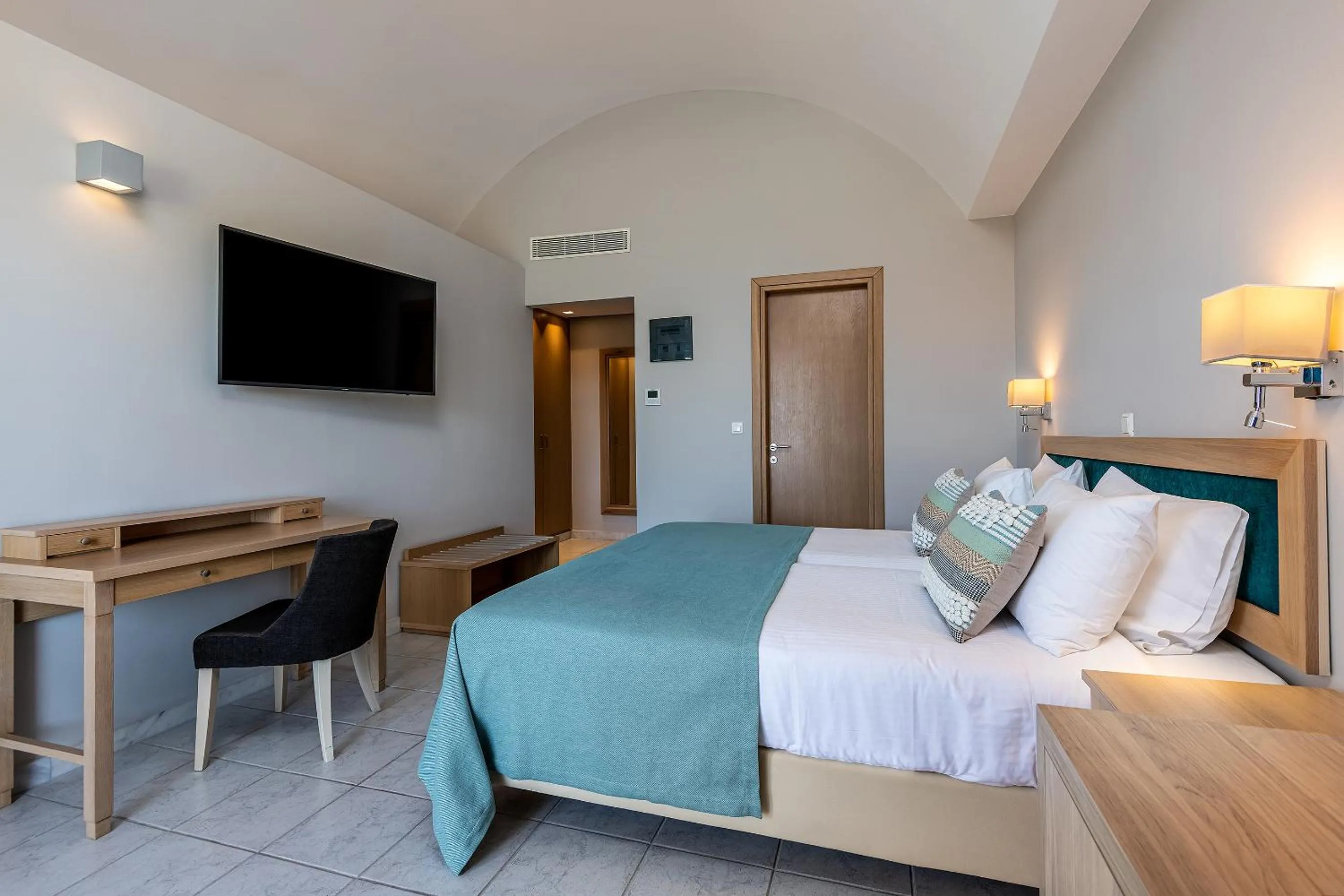 Bed in Atlantica Beach Resort Kos