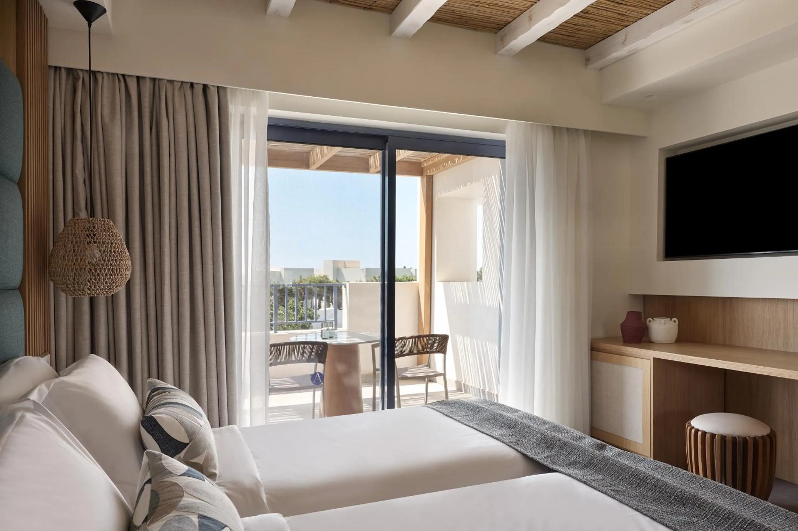 Bedroom, Bed in Atlantica Beach Resort Kos